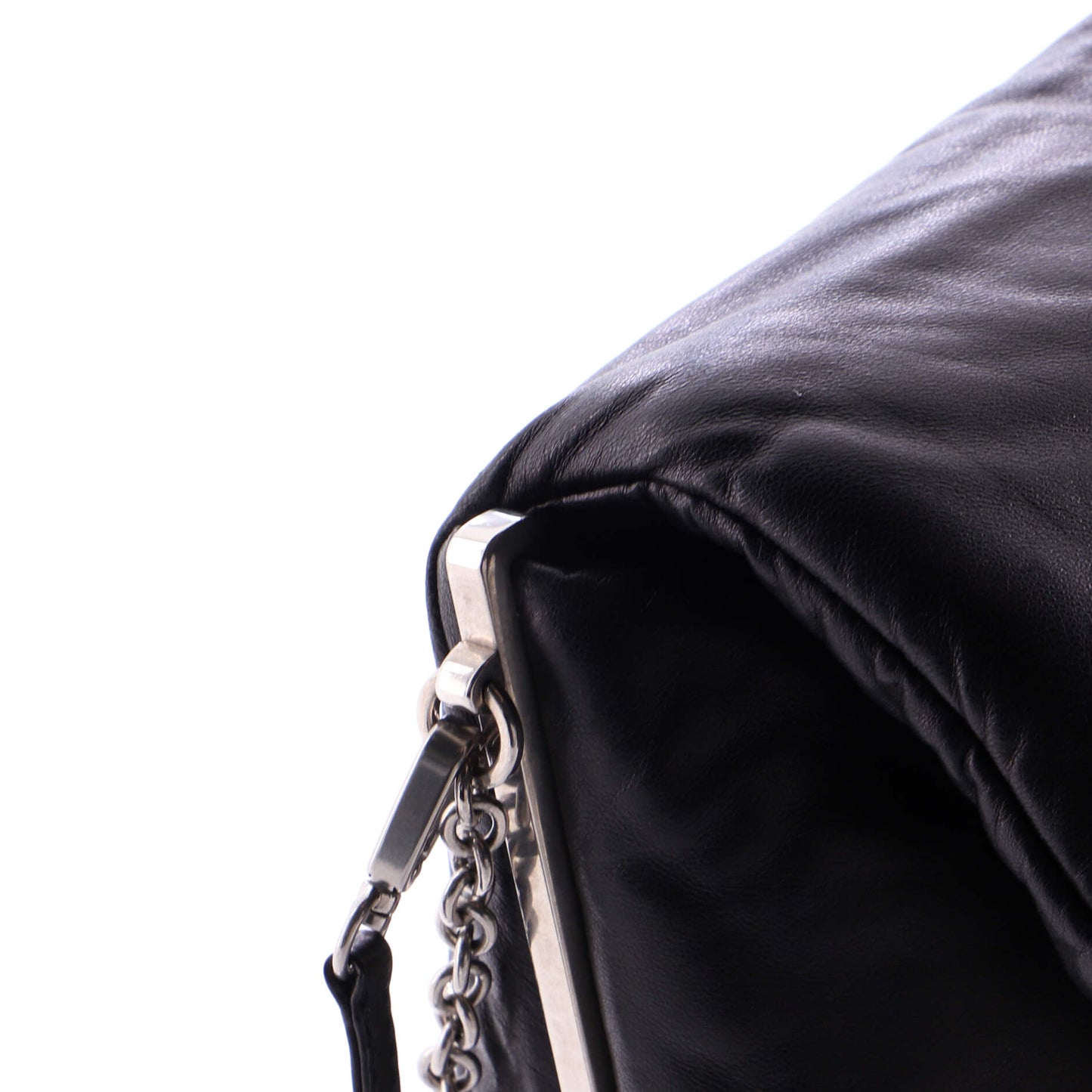 Padded Shoulder Bag Leather