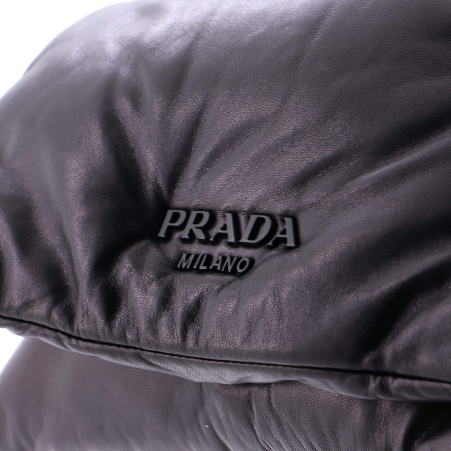 Padded Shoulder Bag Leather