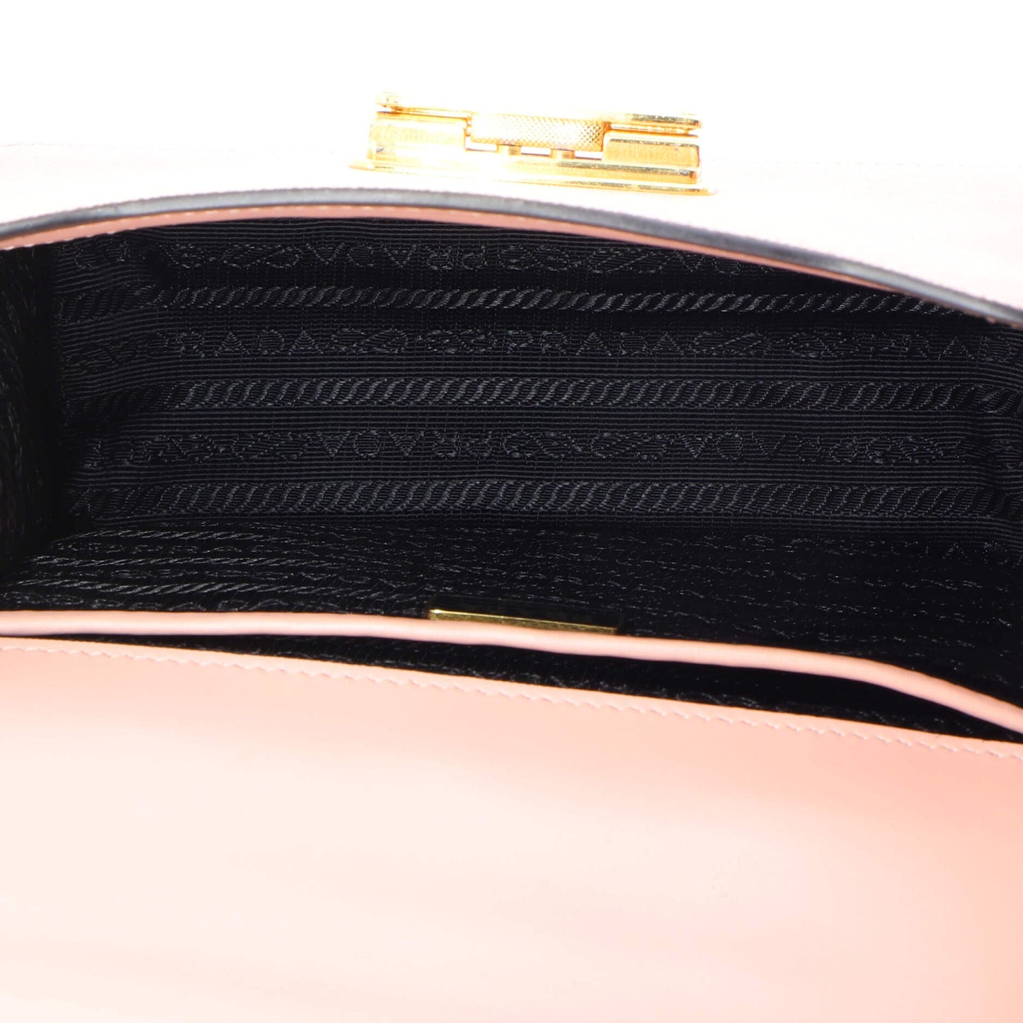 Envelope Flap Chain Shoulder bag Saffiano Leather Small