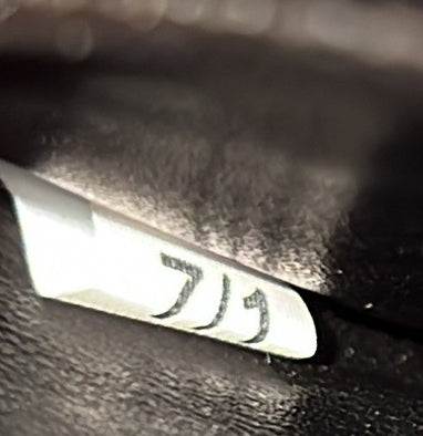 Maxi Triangle Logo Chain Flap Bag Brushed Leather Small