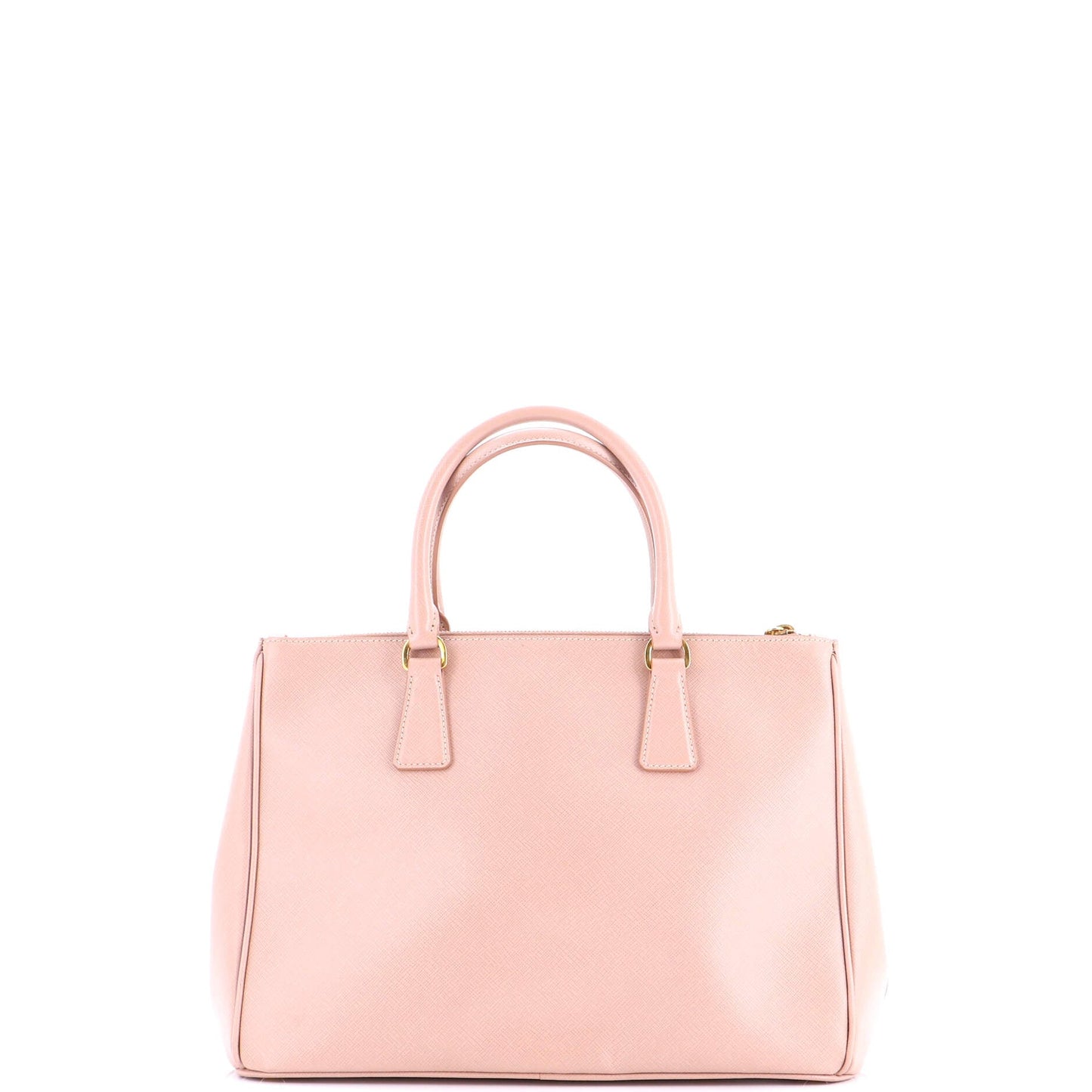 Double Zip Lux Tote Saffiano Leather Medium