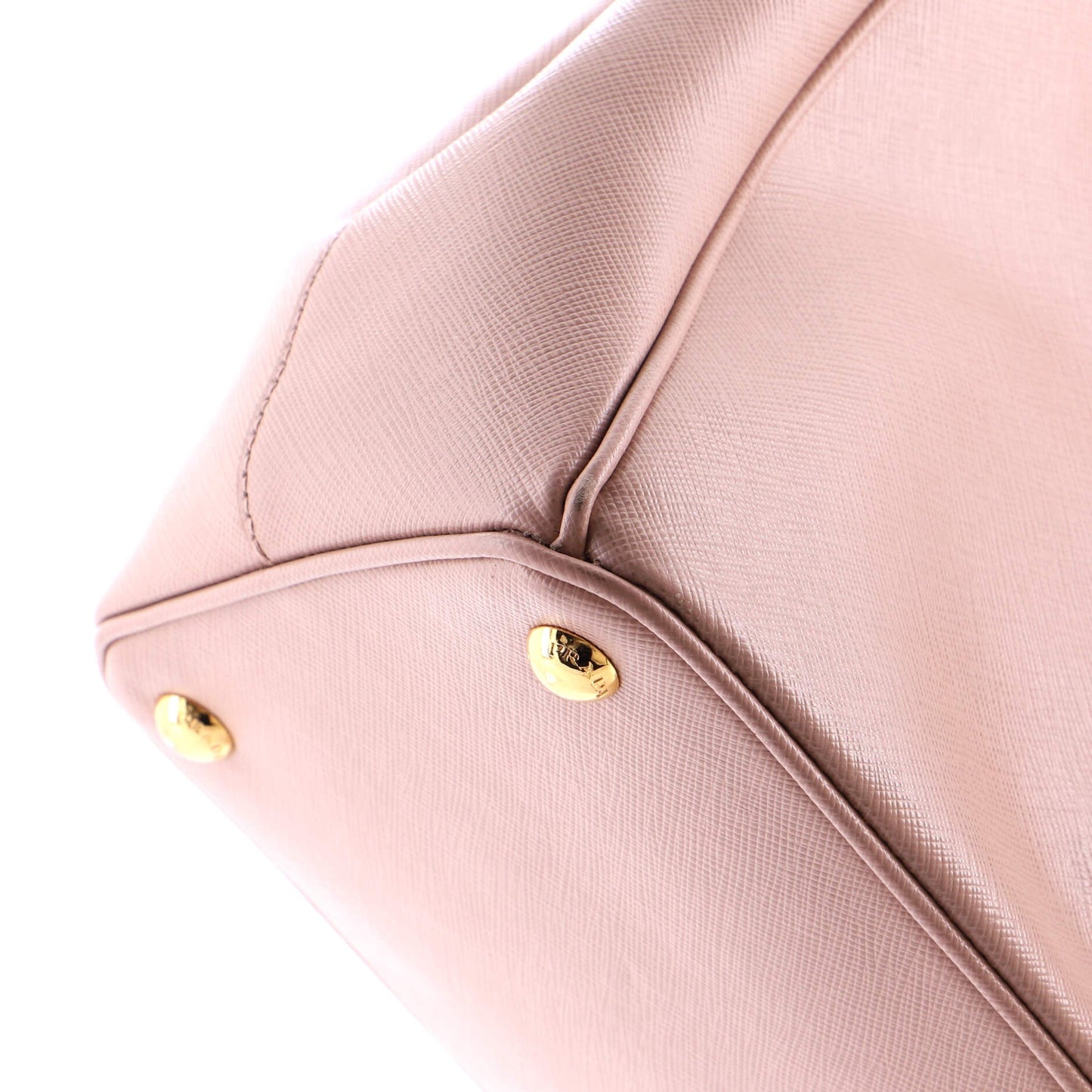 Double Zip Lux Tote Saffiano Leather Medium