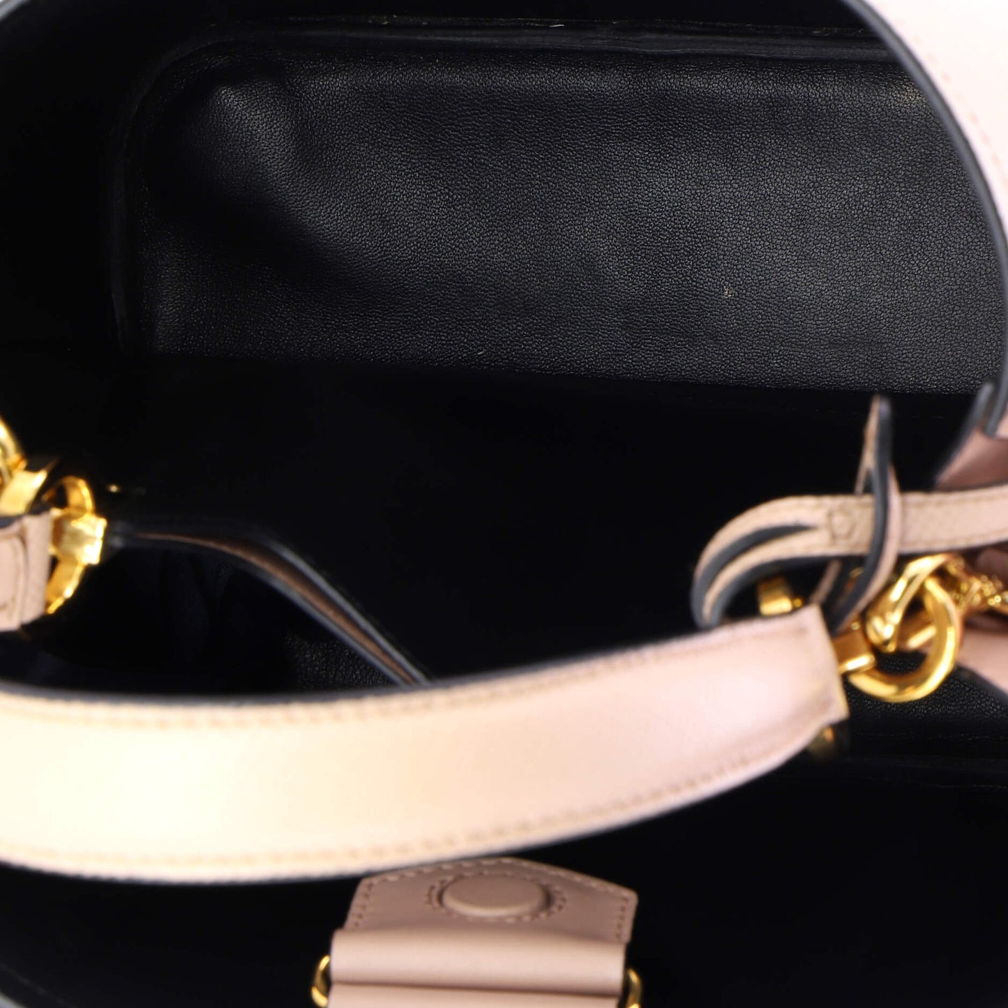 Panier Bucket Bag Saffiano Leather Medium