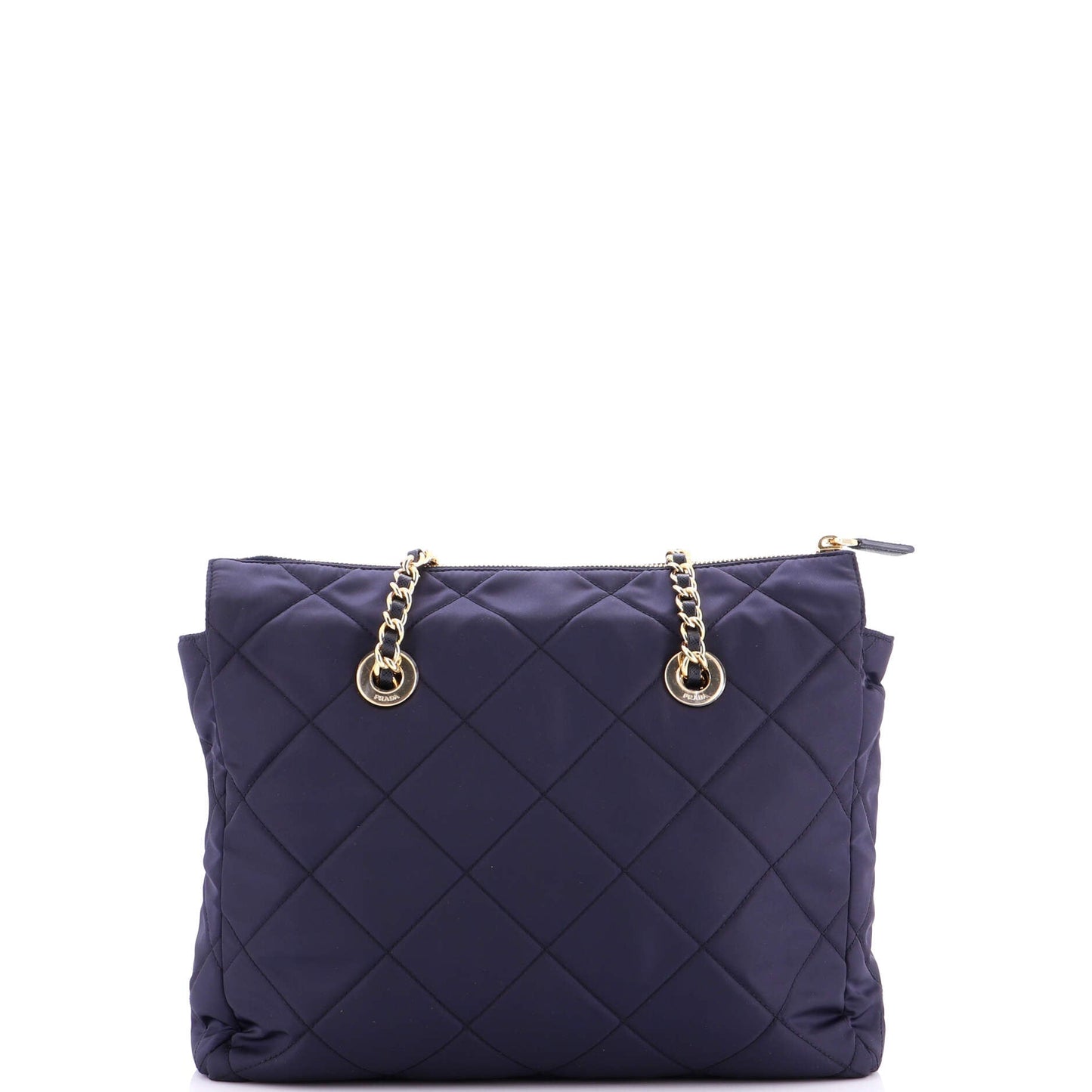 Re-Edition 1995 Chain Tote Quilted Re-Nylon Medium