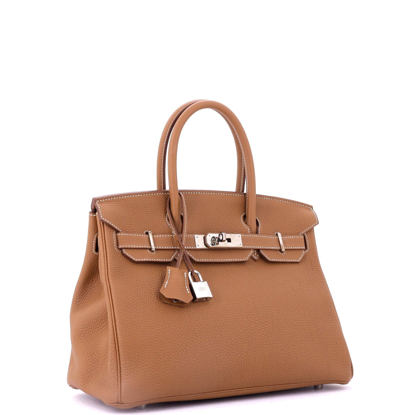 Birkin Handbag Gold Togo with Palladium Hardware 30