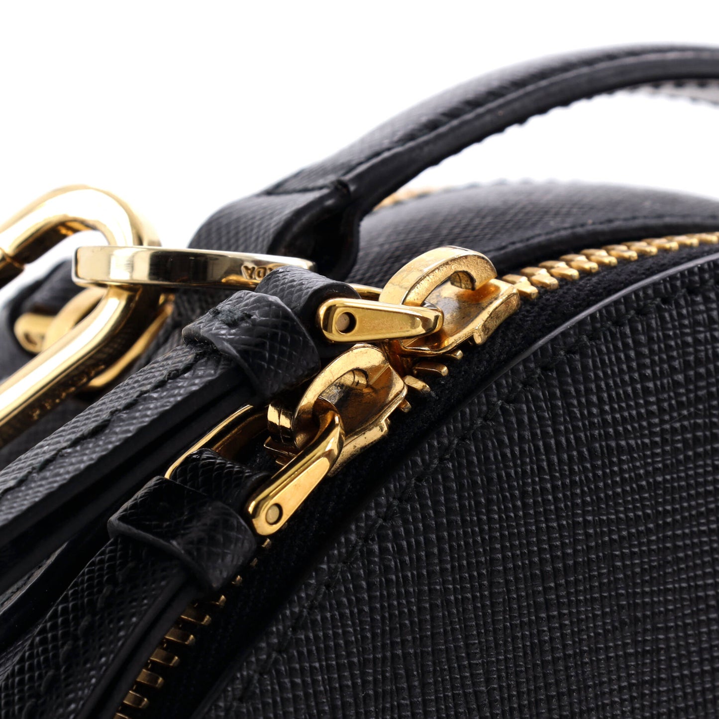 Odette Top Handle Bag Saffiano Leather Small