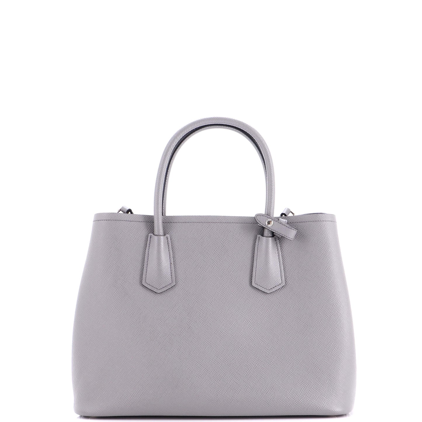 Cuir Double Tote Saffiano Leather Medium