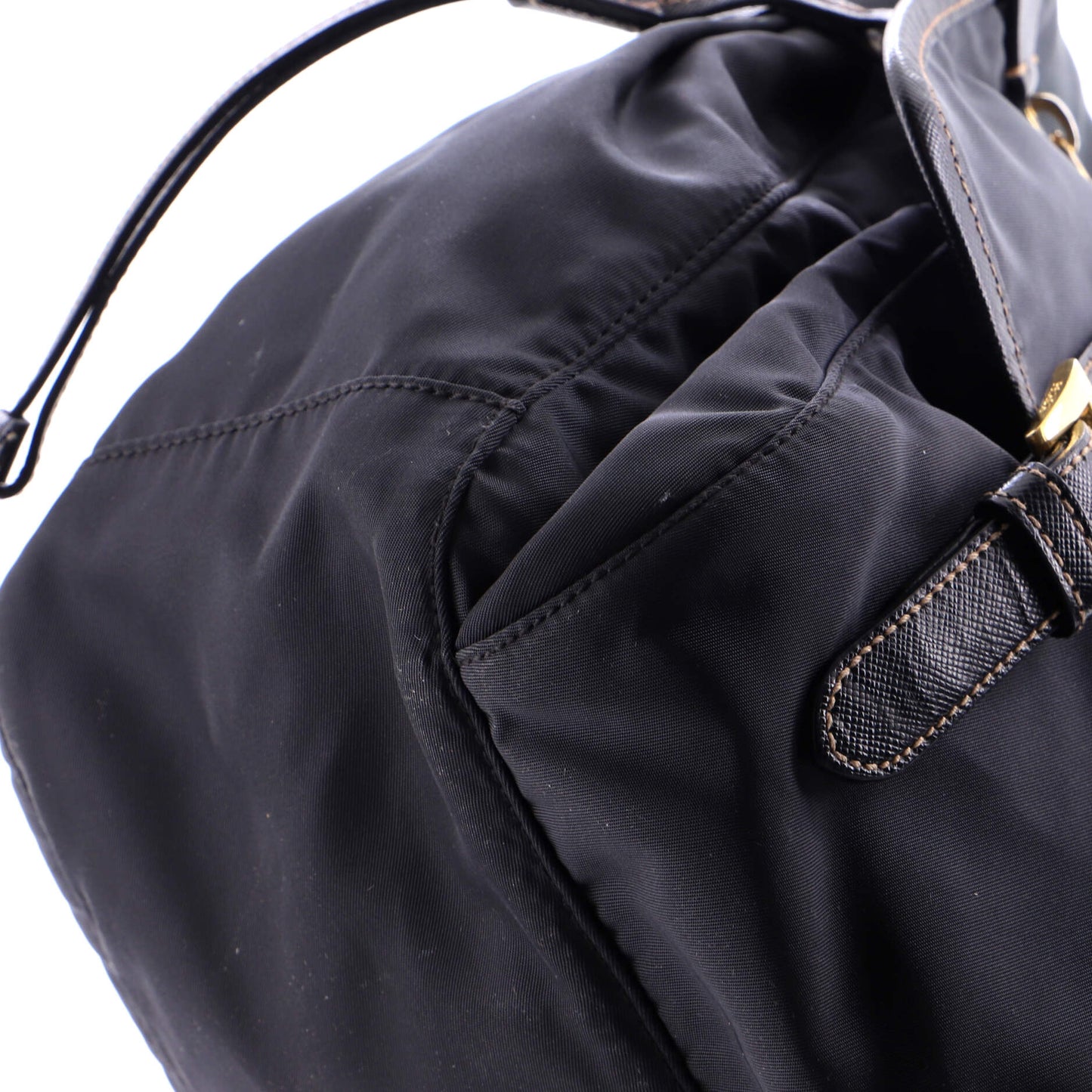 Double Buckle Flap Camera Bag Tessuto Medium