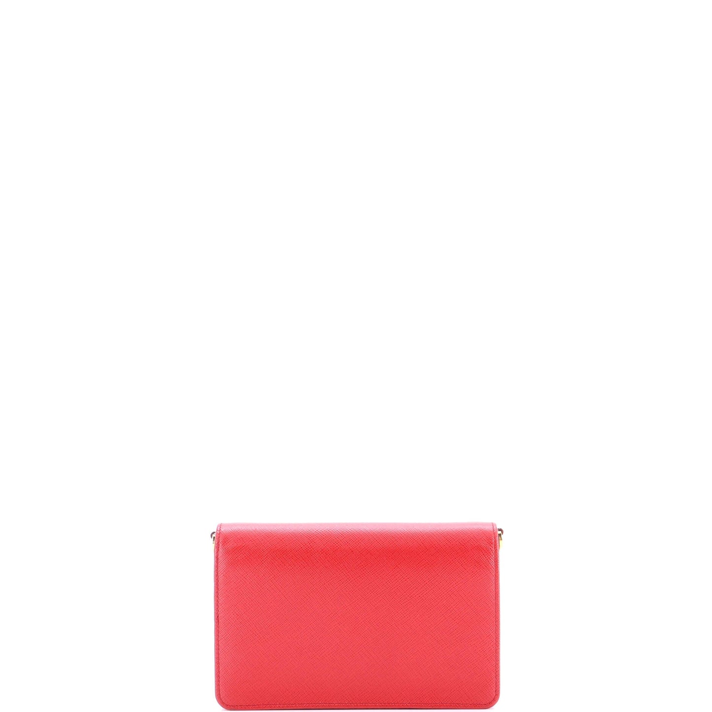 Chain Wallet Crossbody Saffiano Leather