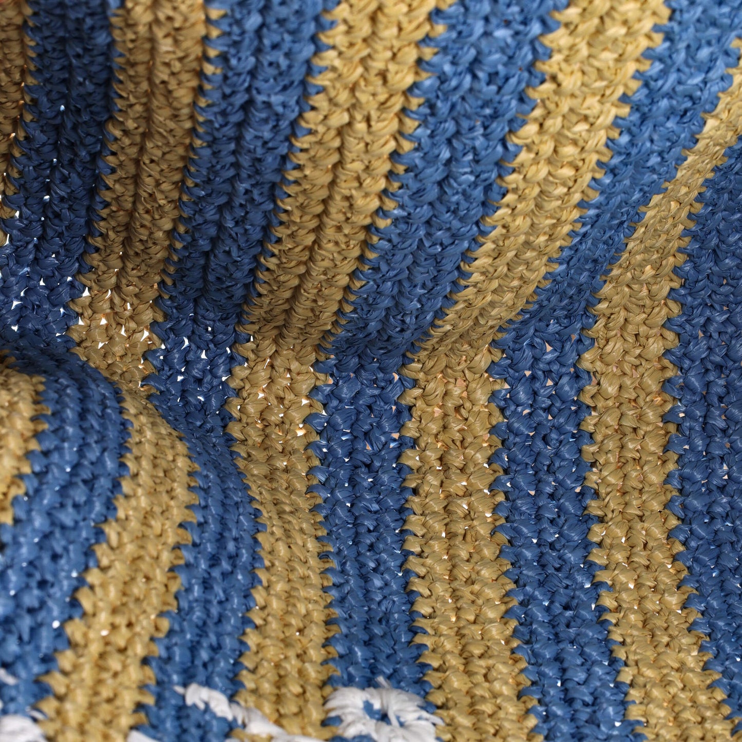 Logo Tote Raffia Large