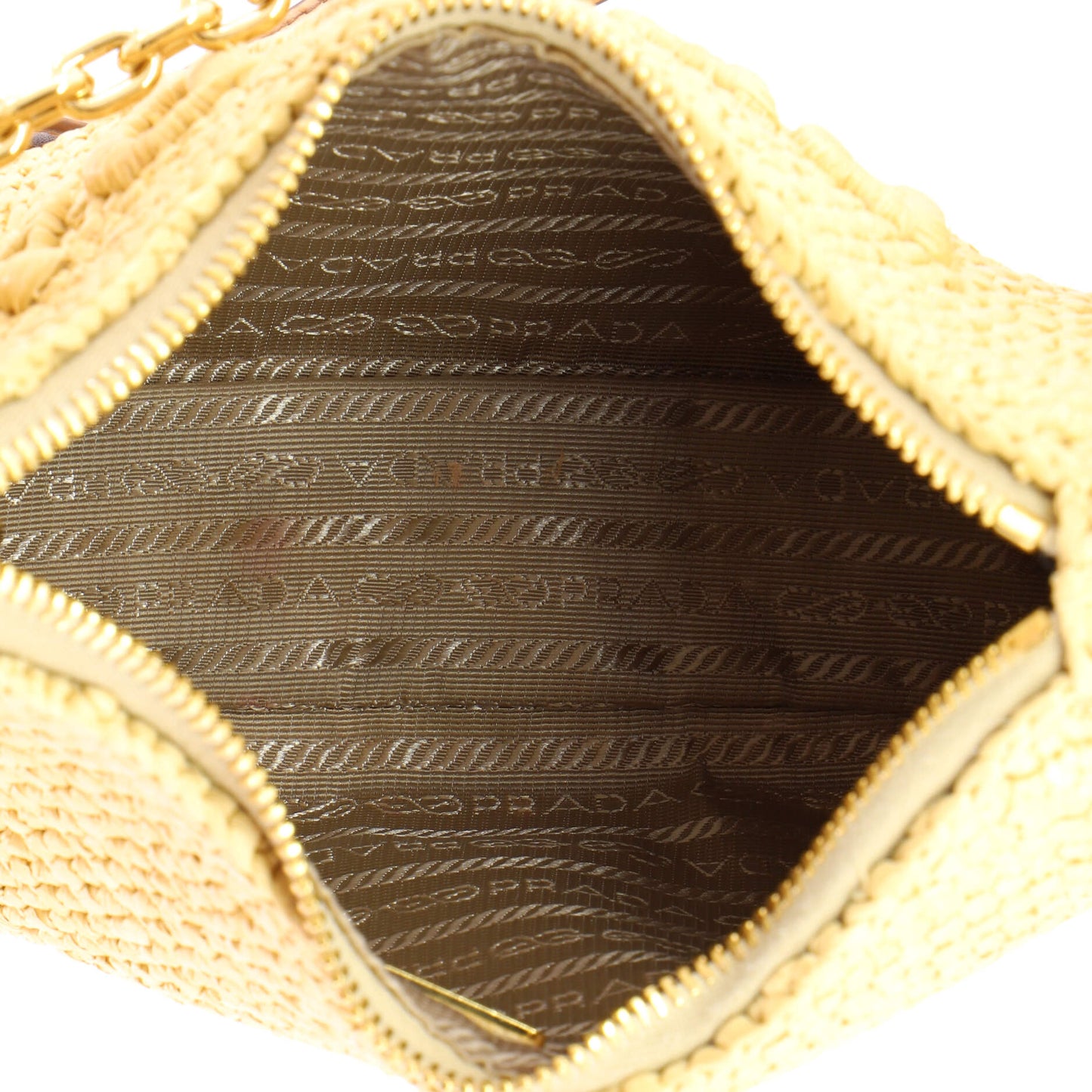 Re-Edition 2000 Shoulder Bag Raffia Mini