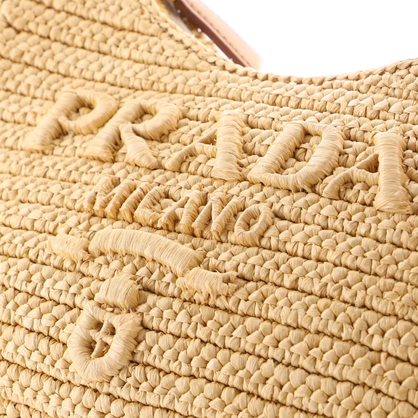 Re-Edition 2000 Shoulder Bag Raffia Mini