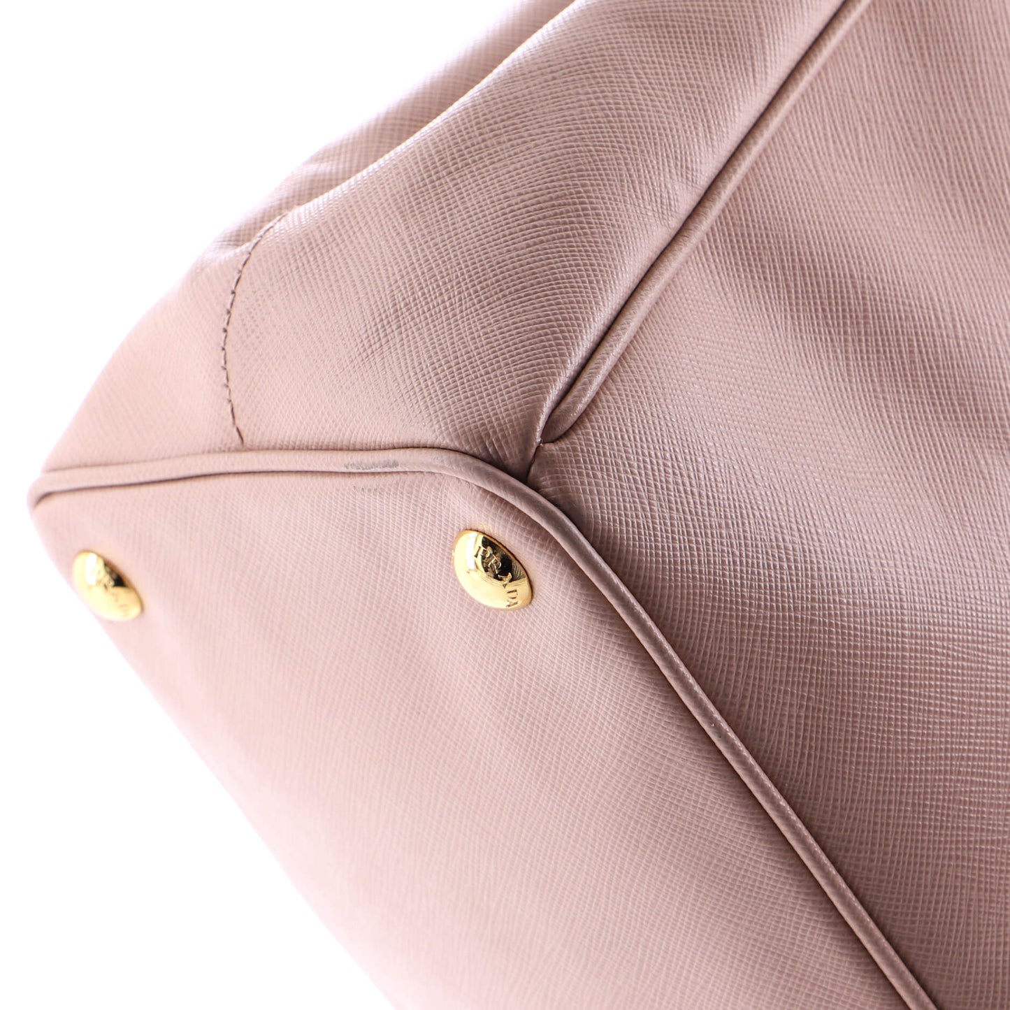 Double Zip Lux Tote Saffiano Leather Medium