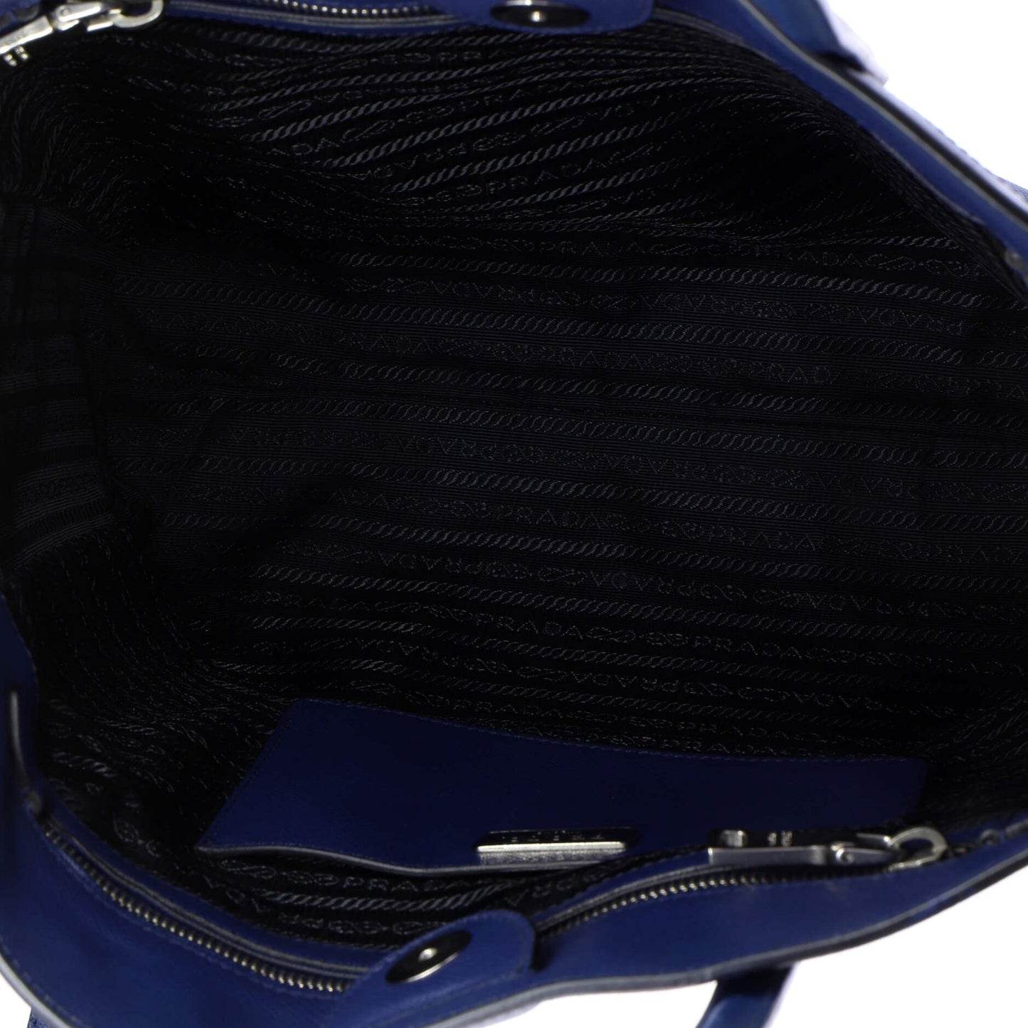 Soft Triple Pocket Convertible Tote Saffiano Leather