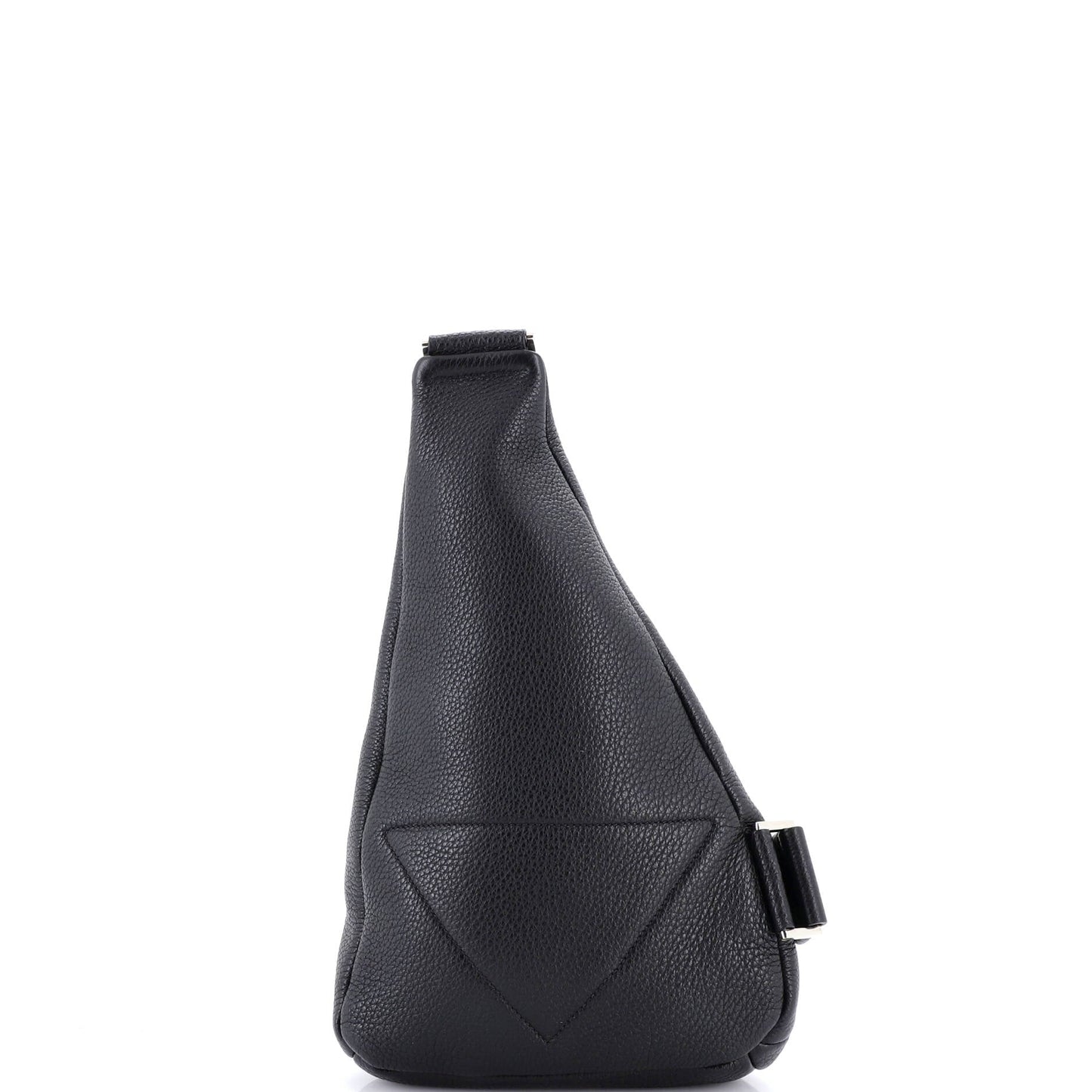 Triangle Logo Sling Bag Leather