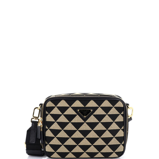 Symbole Zip Around Shoulder Bag Jacquard