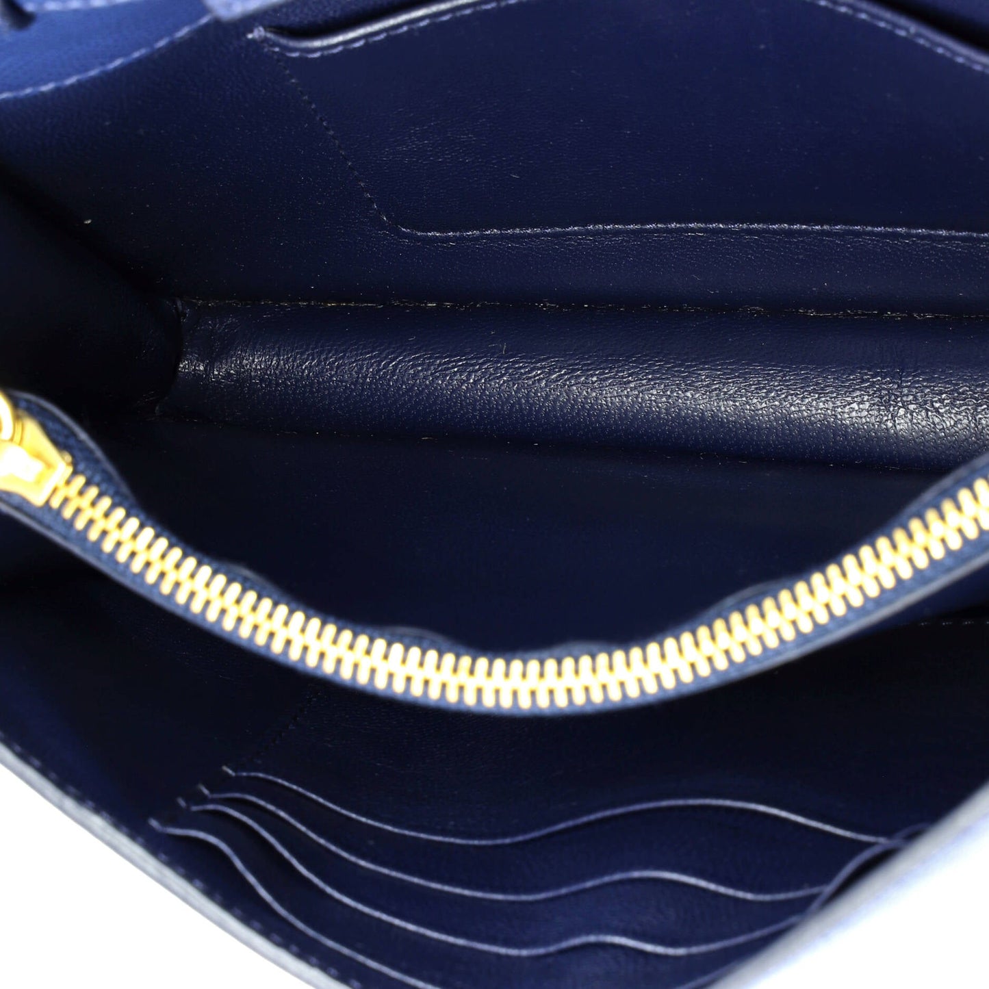 Chain Wallet Crossbody Saffiano Leather