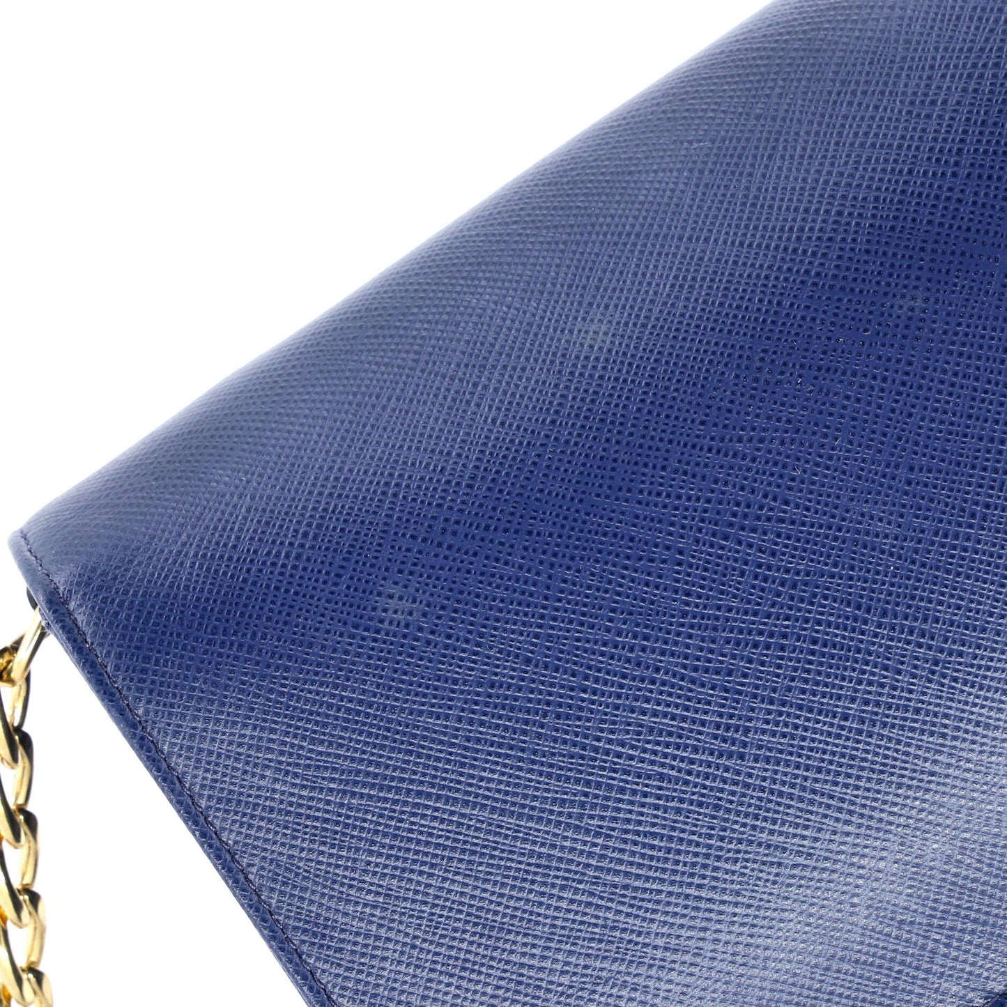 Chain Wallet Crossbody Saffiano Leather