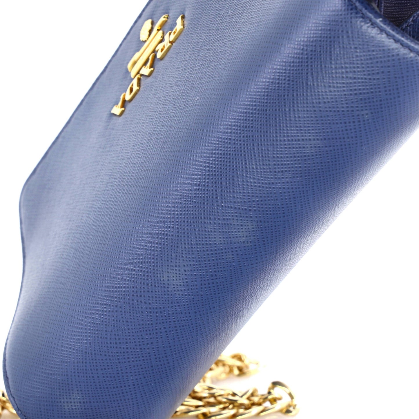 Chain Wallet Crossbody Saffiano Leather