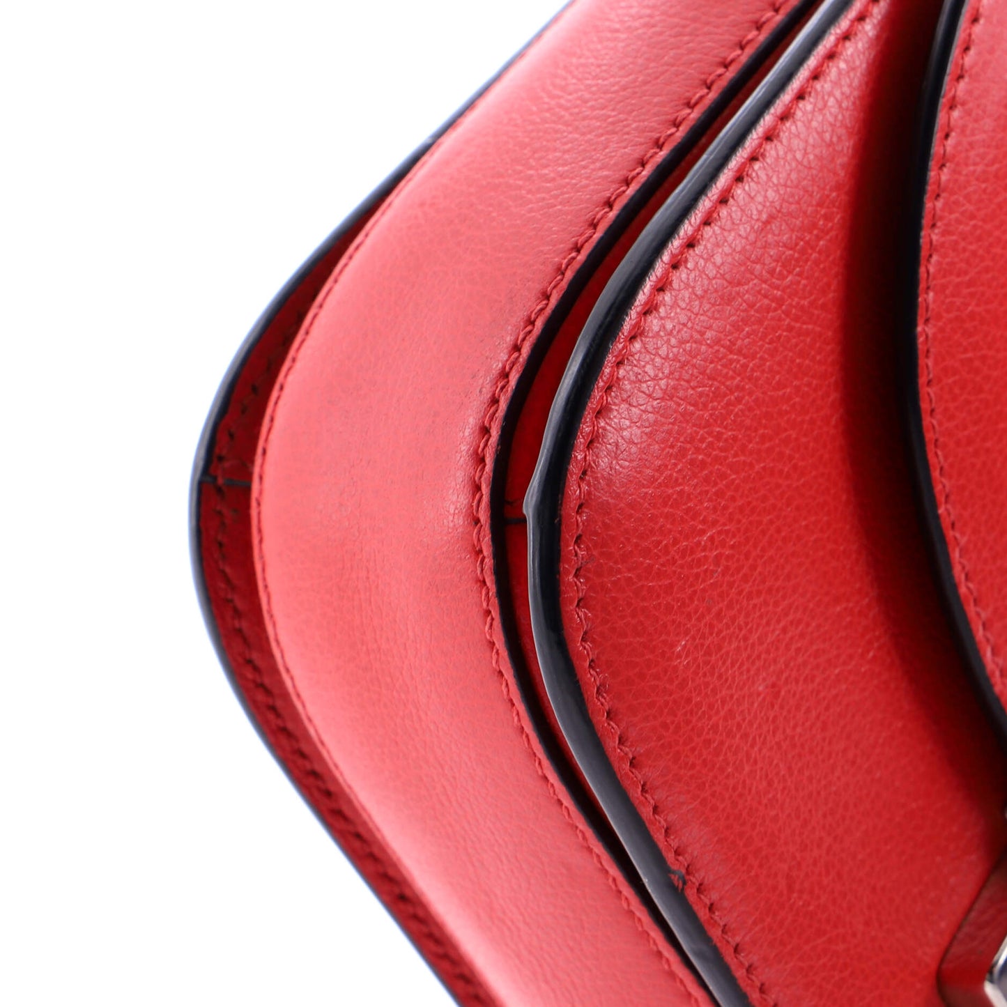 Arcade Chain Flap Bag Glace Calf