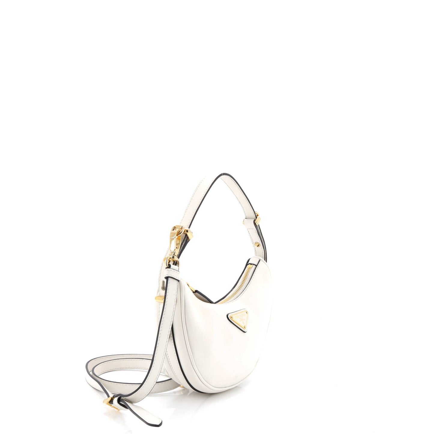Arque Half Moon Hobo Leather Mini