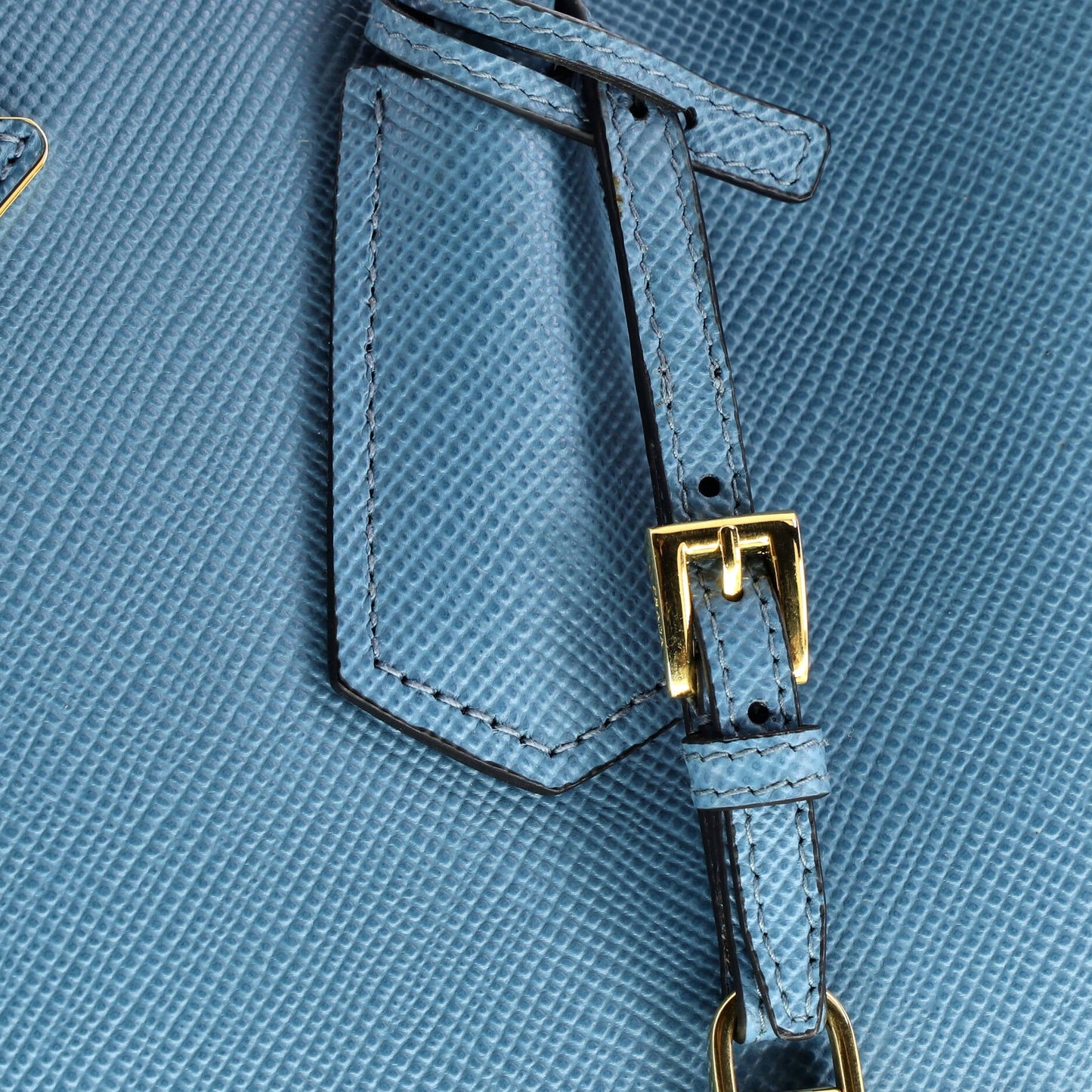 Cuir Double Tote Saffiano Leather Medium