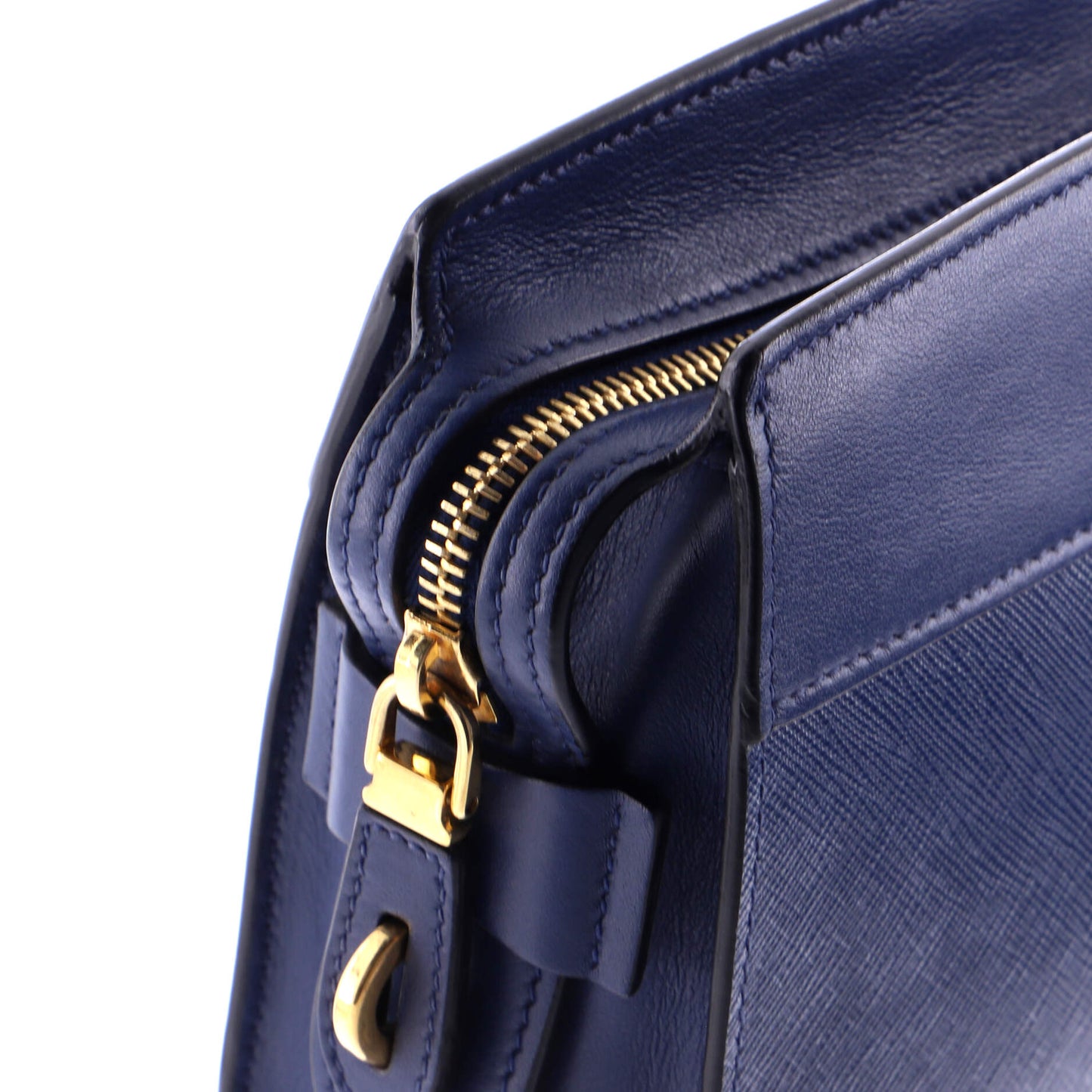 Esplanade Crossbody Bag Saffiano with City Calf Small