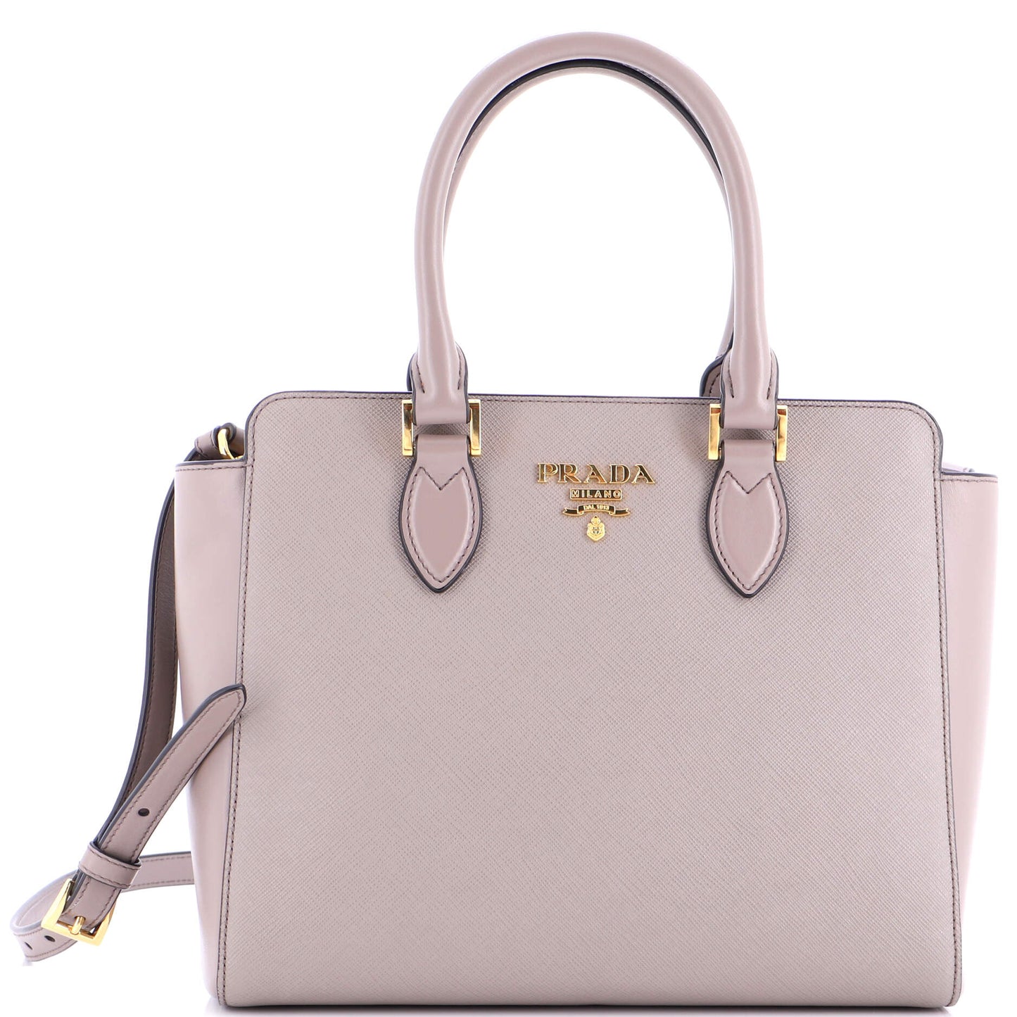 Convertible Tote Saffiano with Soft Calf Small