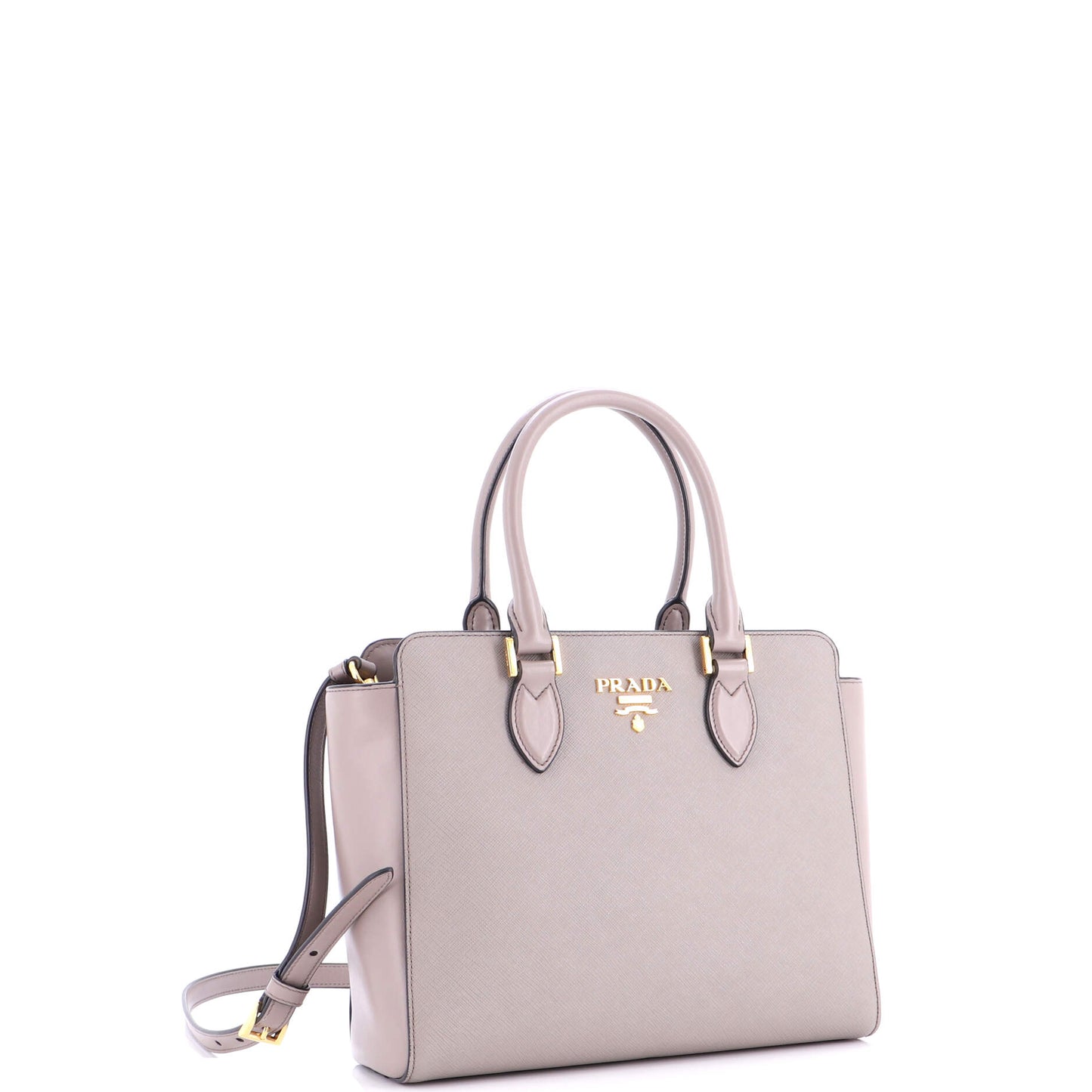 Convertible Tote Saffiano with Soft Calf Small