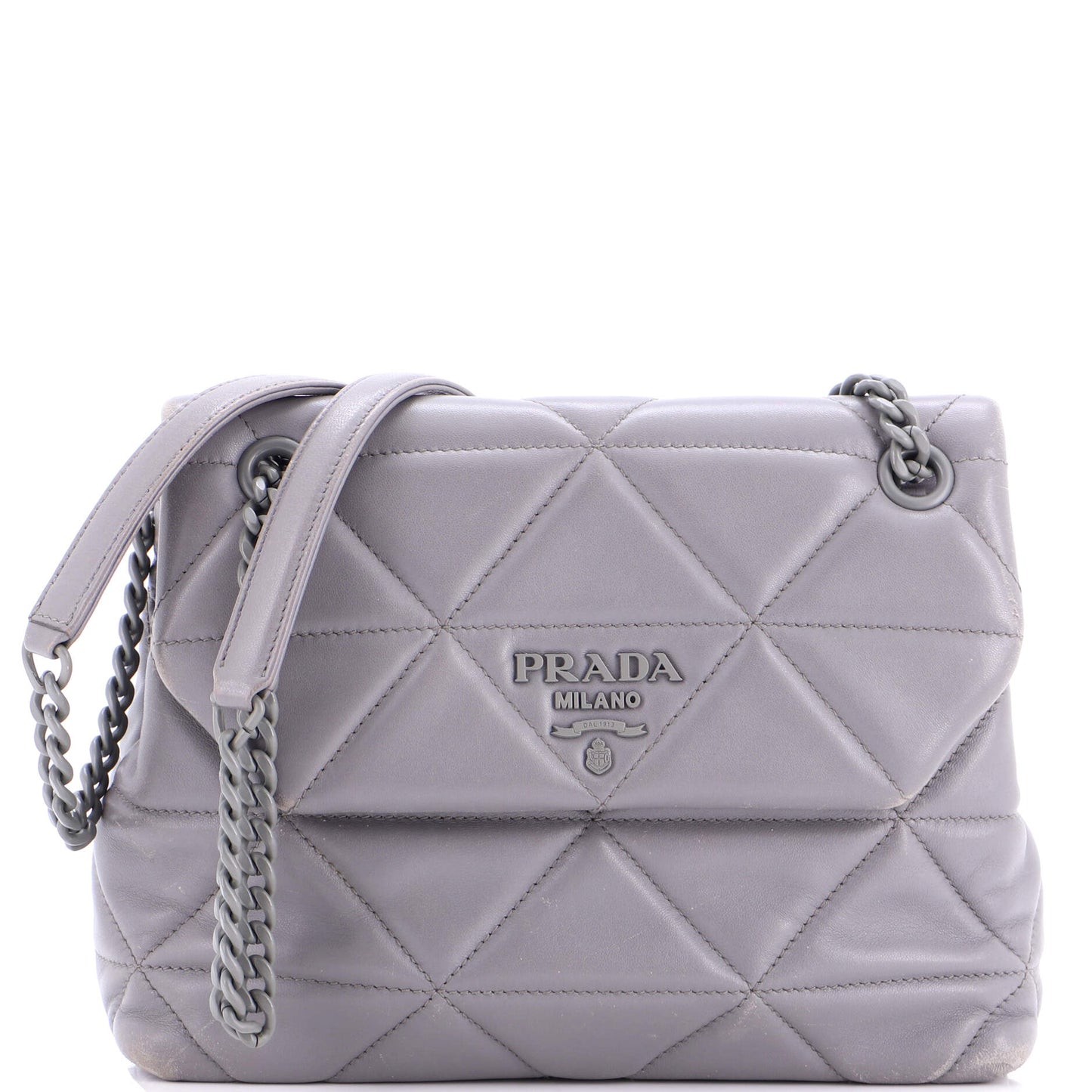 Spectrum Flap Bag Quilted Nappa Leather Large