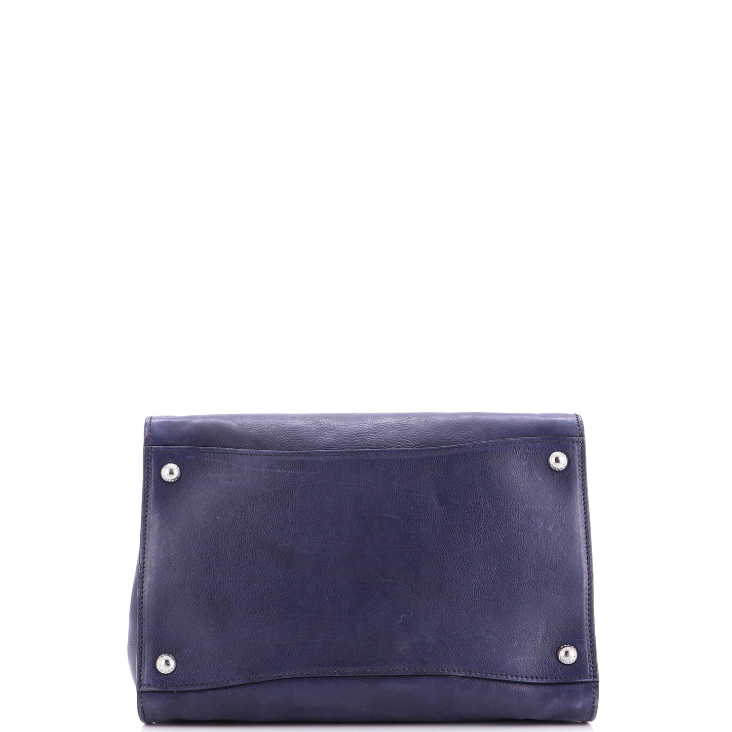 Twin Pocket Convertible Tote Leather Medium