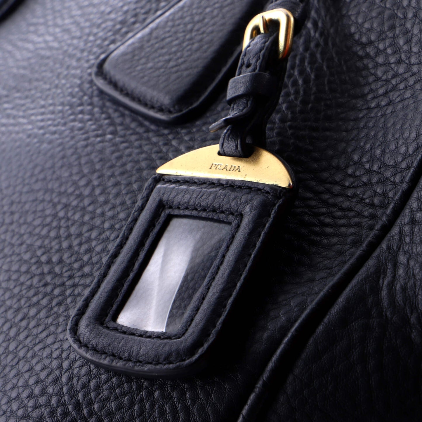 Double Zip Convertible Tote Vitello Daino Large