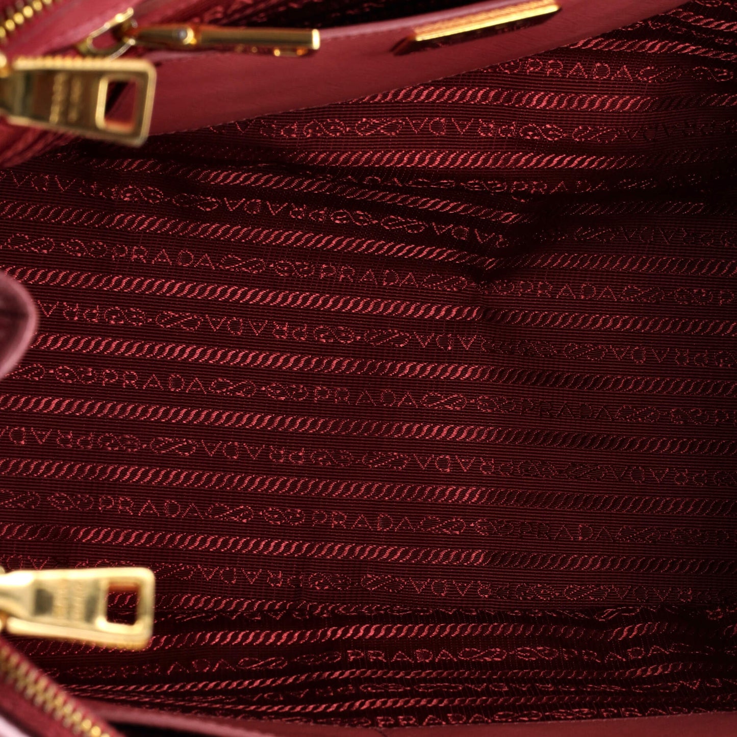 Double Zip Lux Tote Saffiano Leather Large