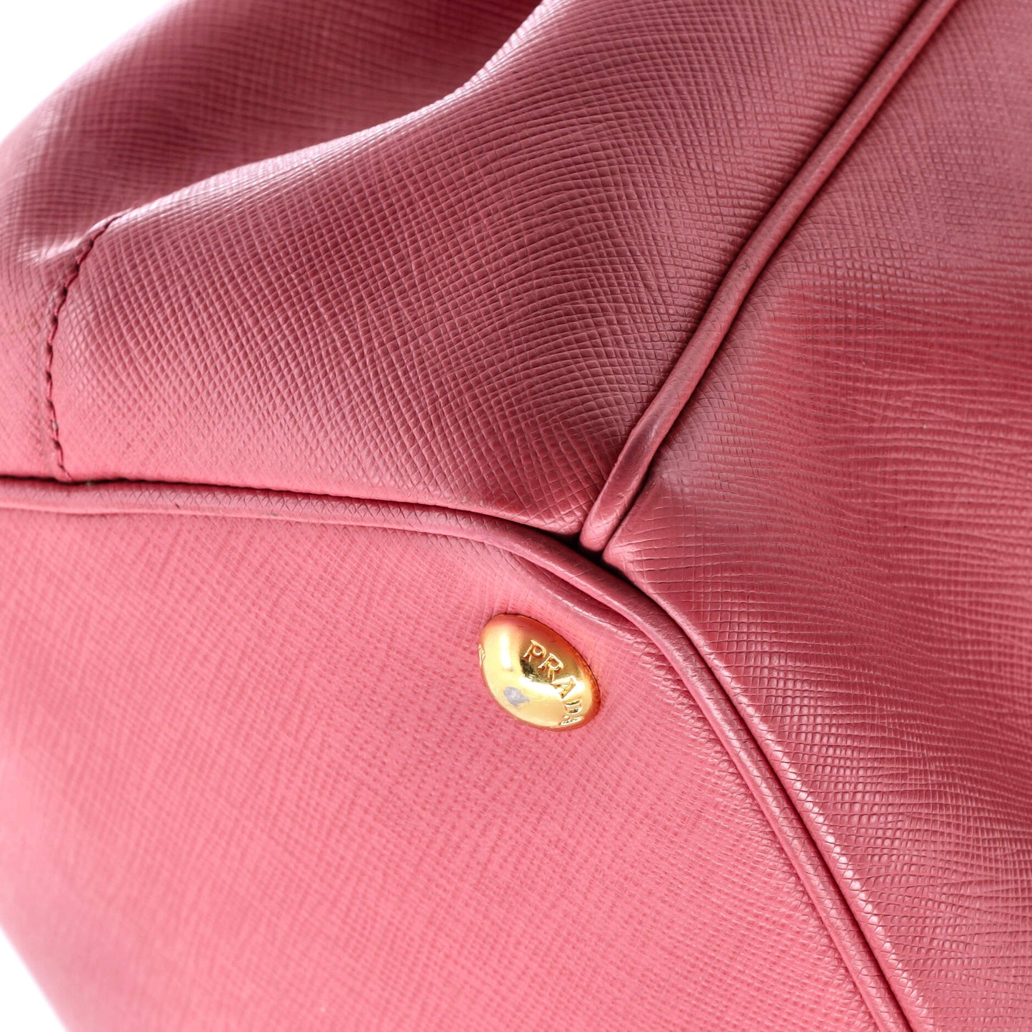 Double Zip Lux Tote Saffiano Leather Large