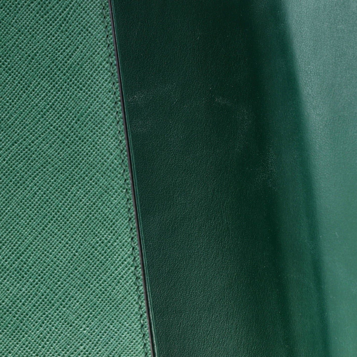 Embleme Flap Bag Saffiano Leather Small