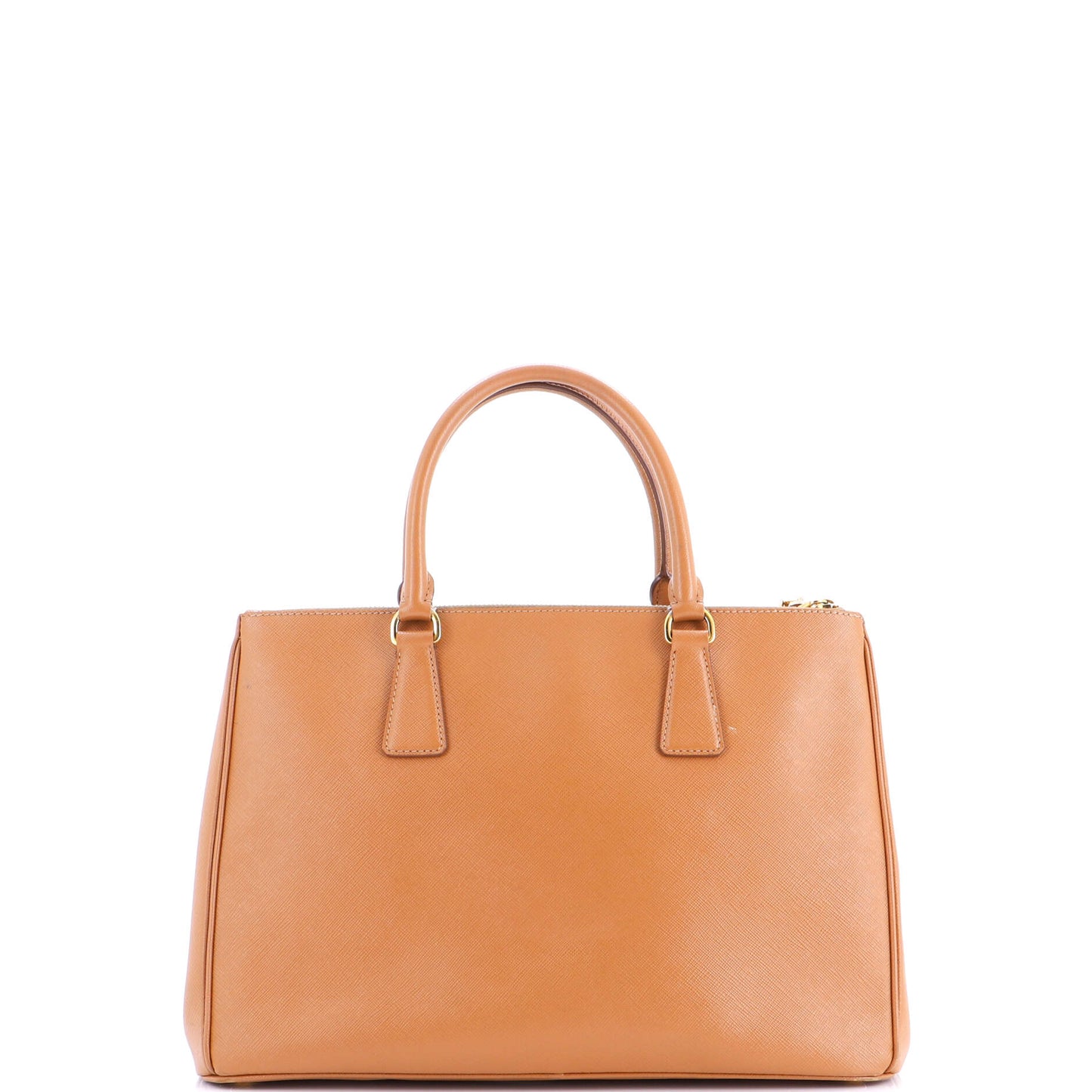 Double Zip Lux Tote Saffiano Leather Medium