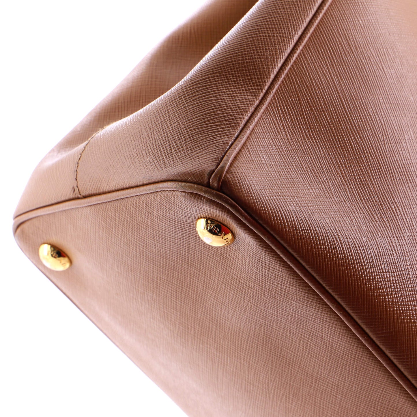 Double Zip Lux Tote Saffiano Leather Medium