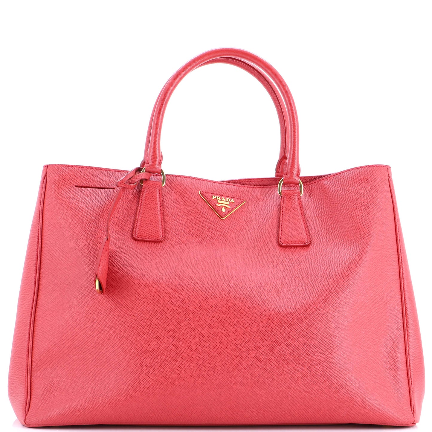 Lux Open Tote Saffiano Leather Large