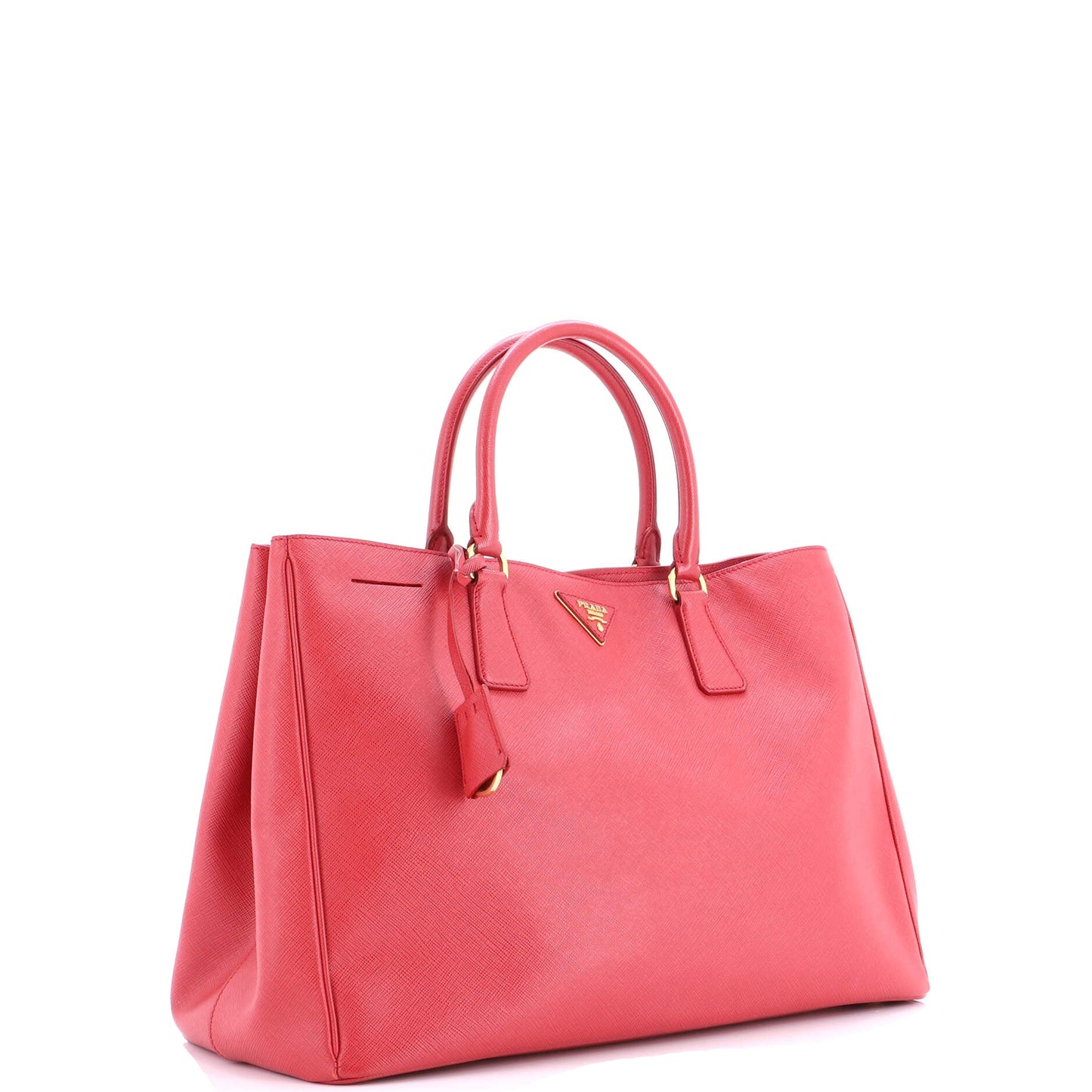 Lux Open Tote Saffiano Leather Large