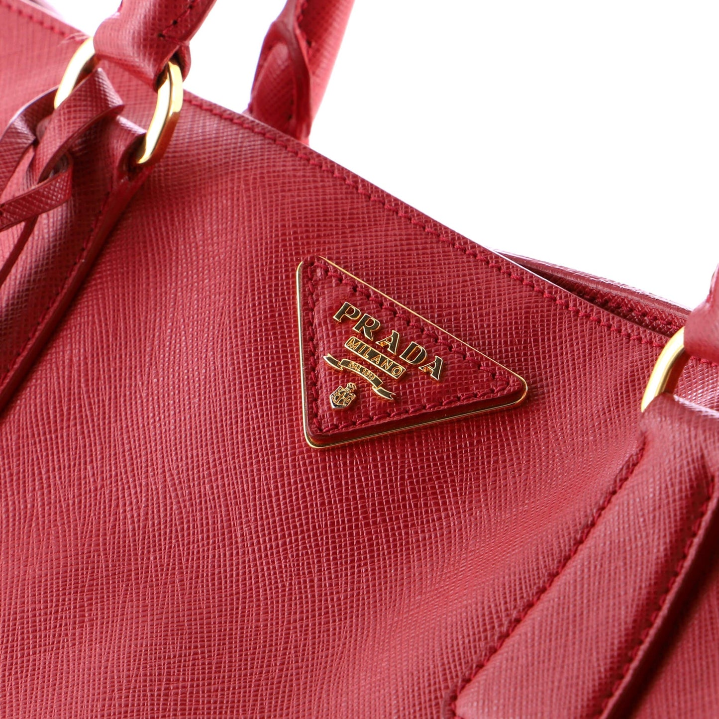 Lux Open Tote Saffiano Leather Large