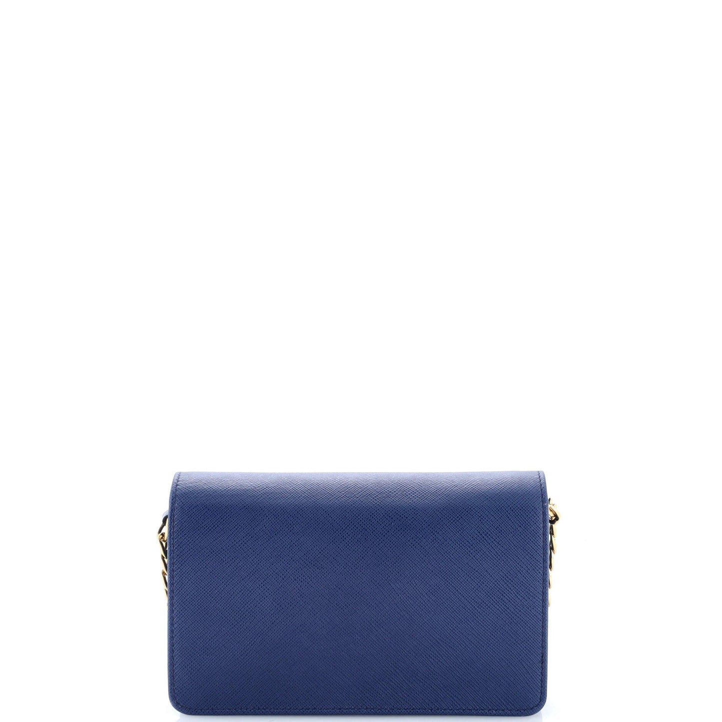 Chain Wallet Crossbody Saffiano Leather