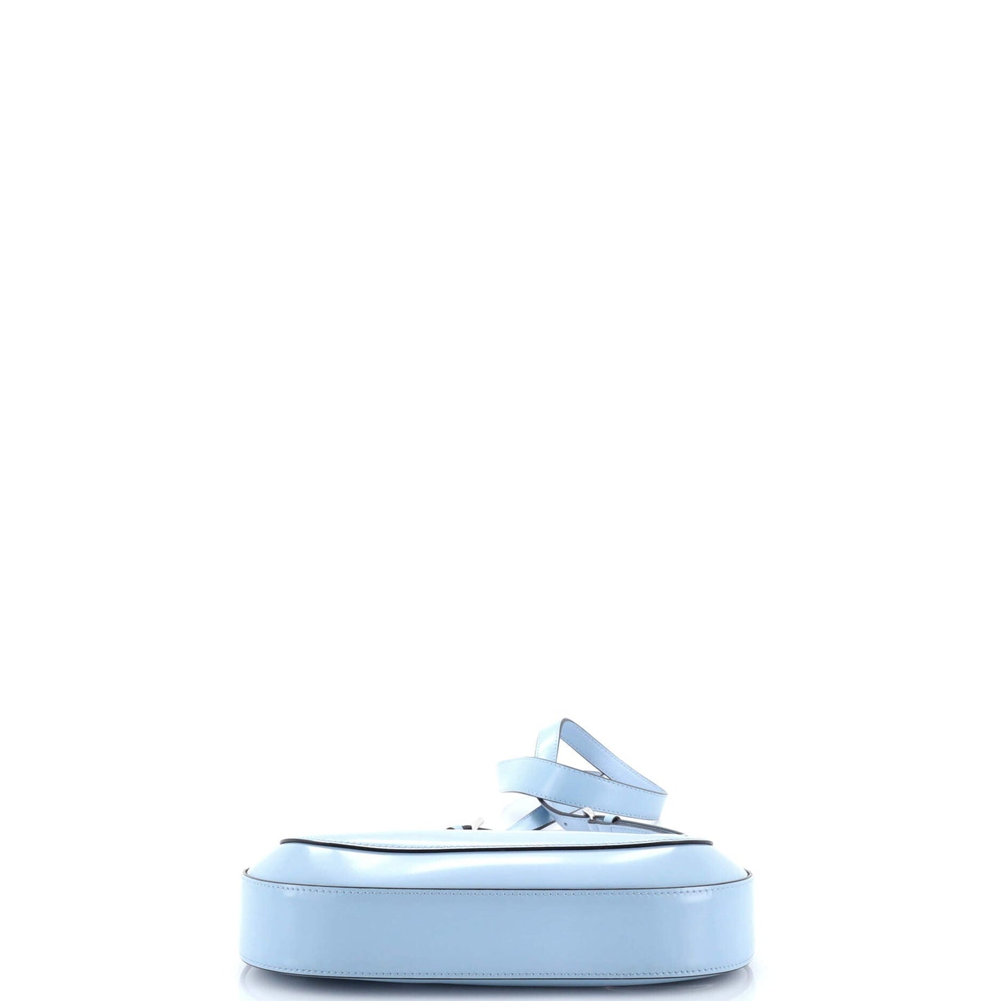 Cleo Flap Shoulder Bag Spazzolato Leather Small