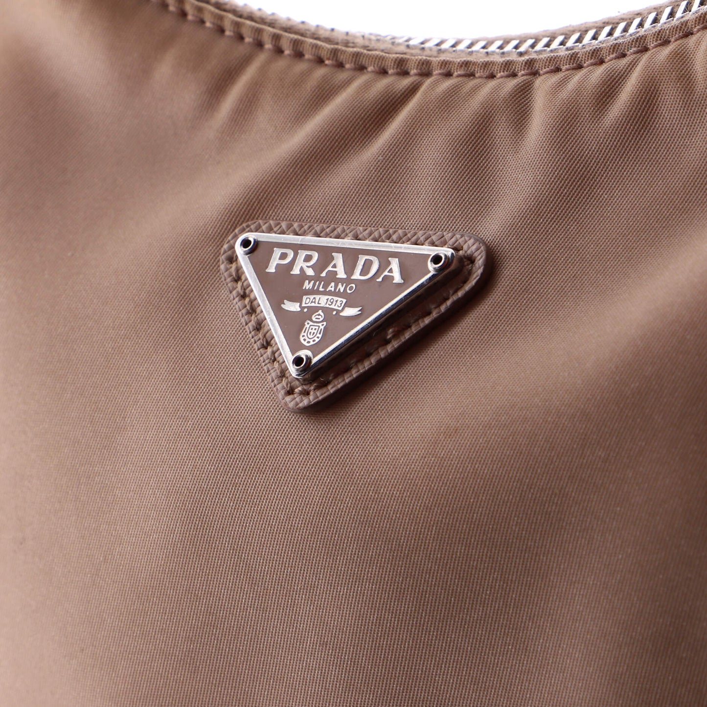 Re-Edition 2005 Hobo Tessuto with Saffiano Leather Mini