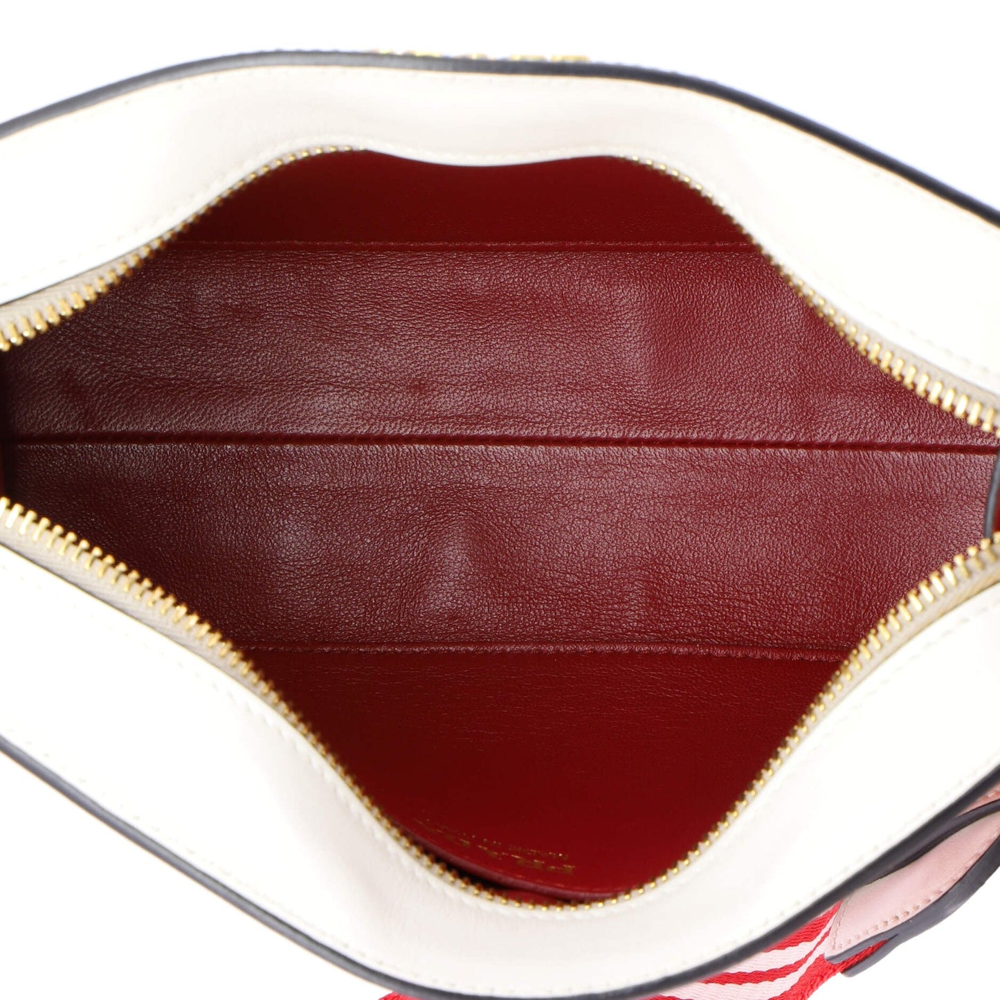 Bibliotheque Crossbody Printed Saffiano Leather Small