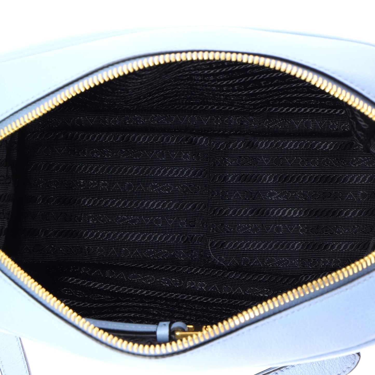 Logo Camera Bag Embossed Leather Small