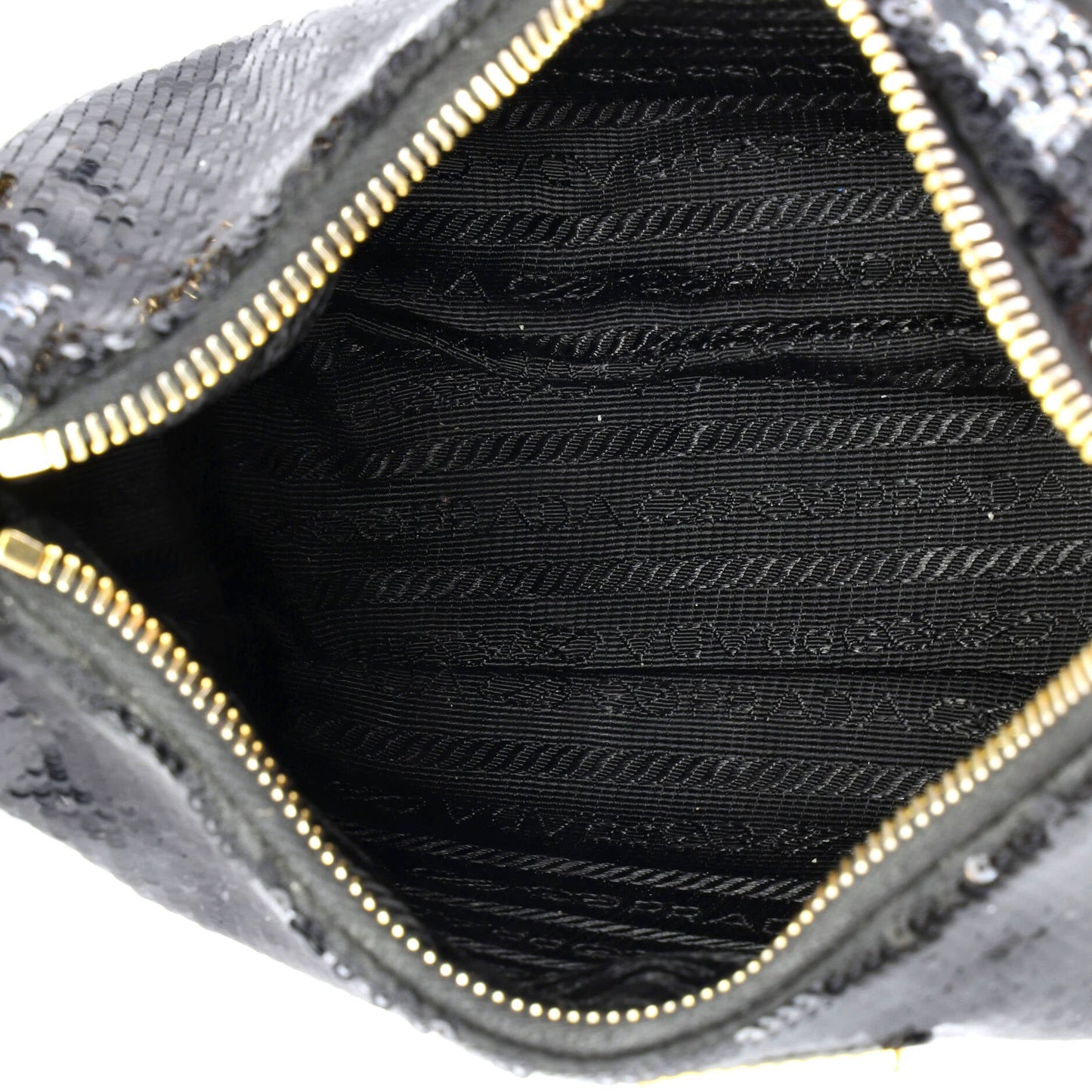 Re-Edition Shoulder Bag Sequins Embellished Re-Nylon Mini