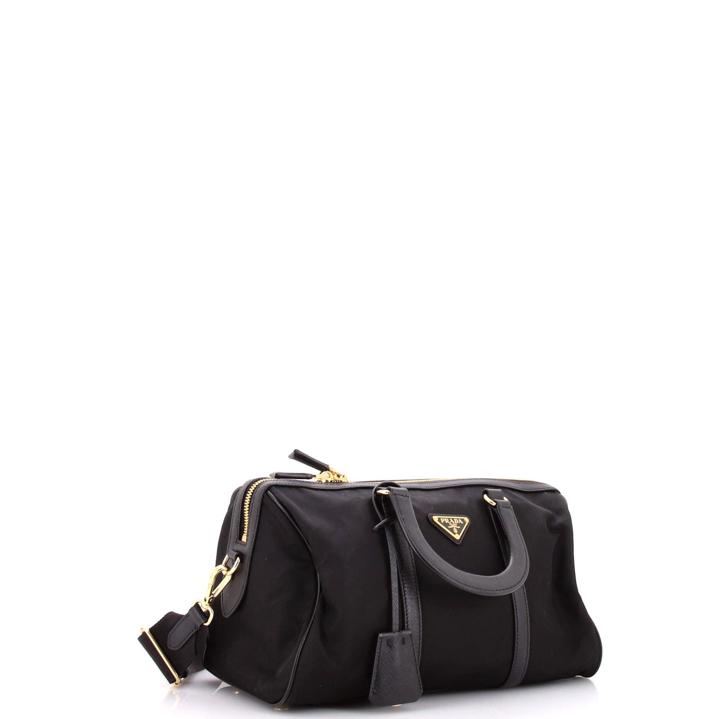Re-Edition 1978 Top Handle Bag Re-Nylon with Saffiano Leather Medium