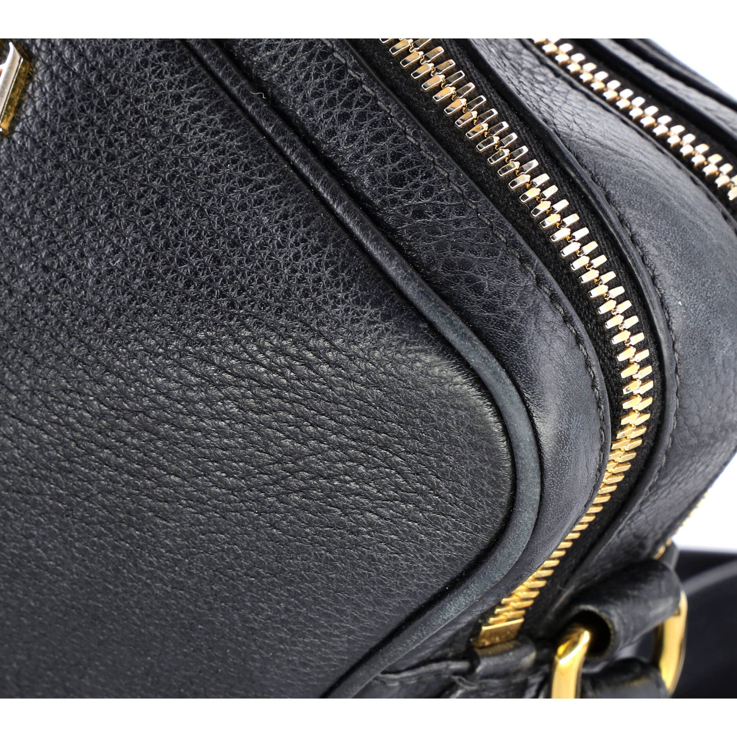 Double Zip Camera Bag Vitello Phenix Medium