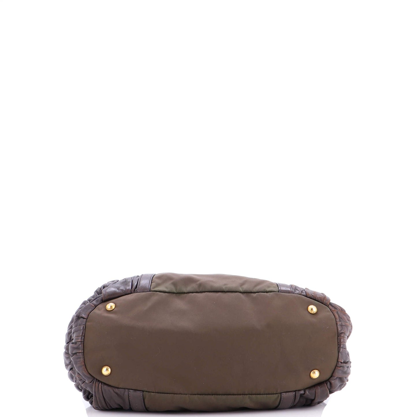 Gaufre Convertible Satchel Leather and Tessuto Large