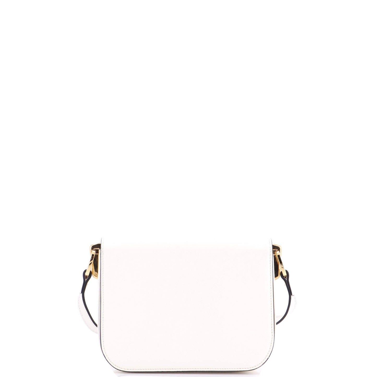 Embleme Flap Bag Saffiano Leather Small